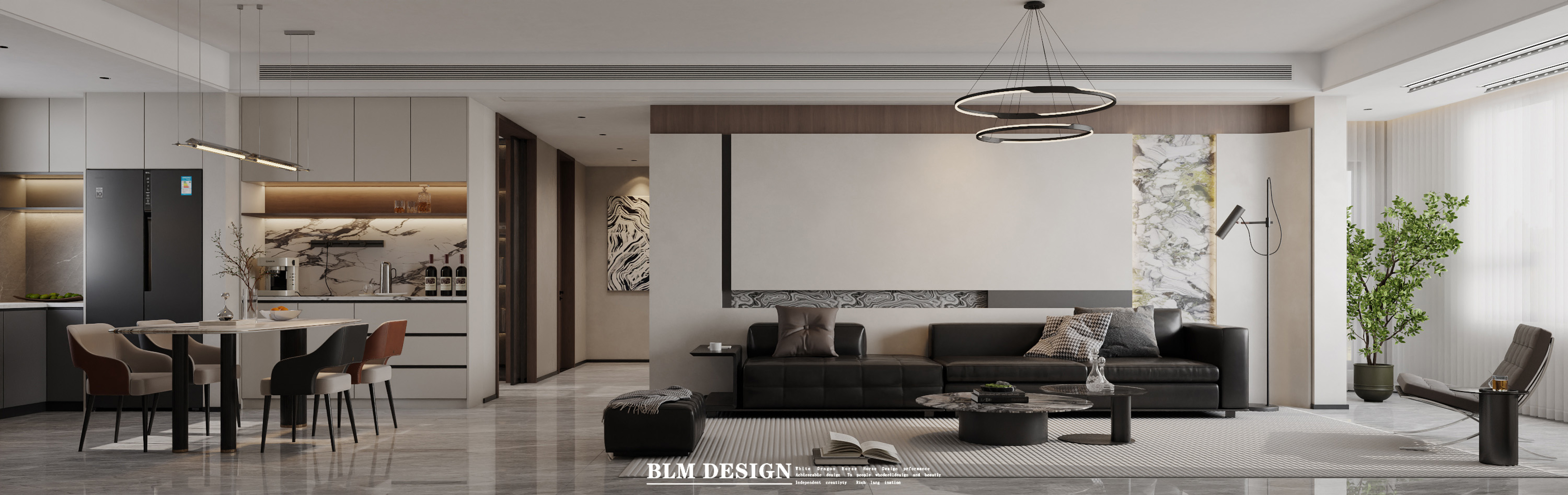 意式家装效果图案例[ID: 115360956]_建e效果图
