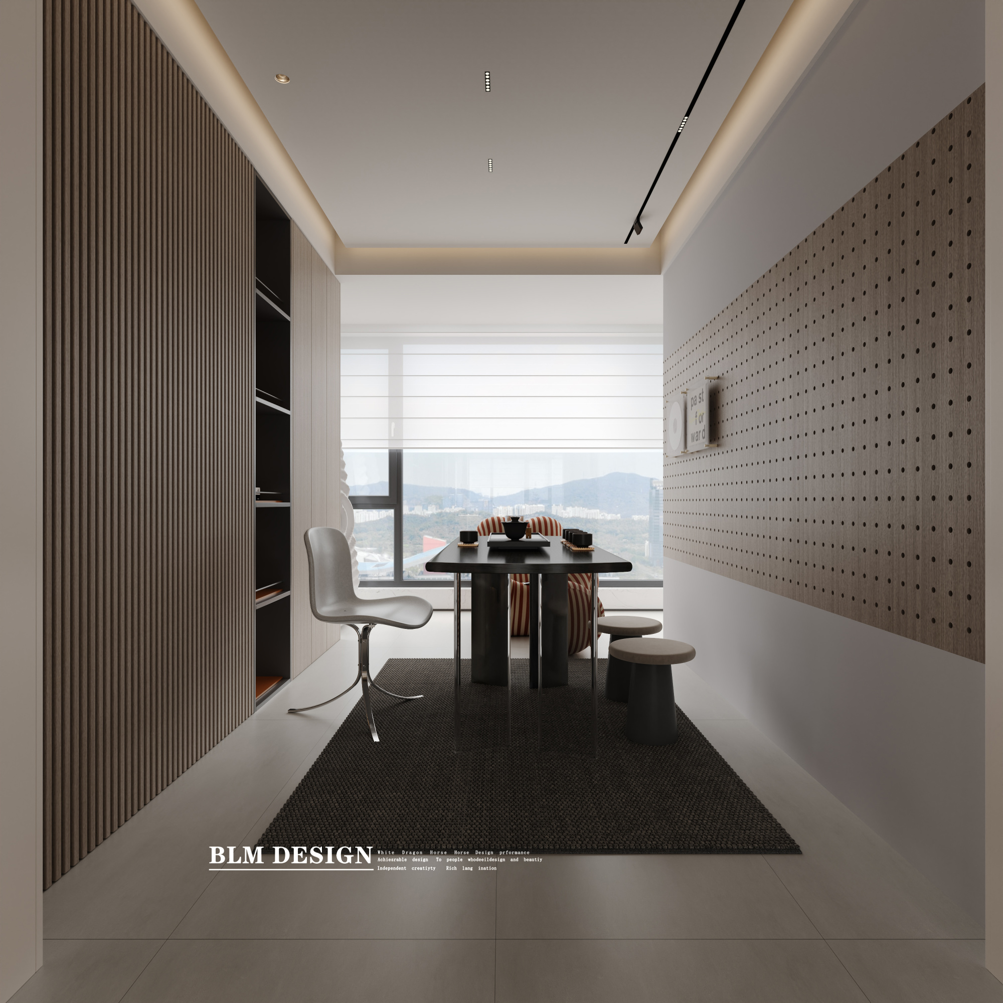 现代风-白龙马效果图[ID: 115360863]_建e效果图