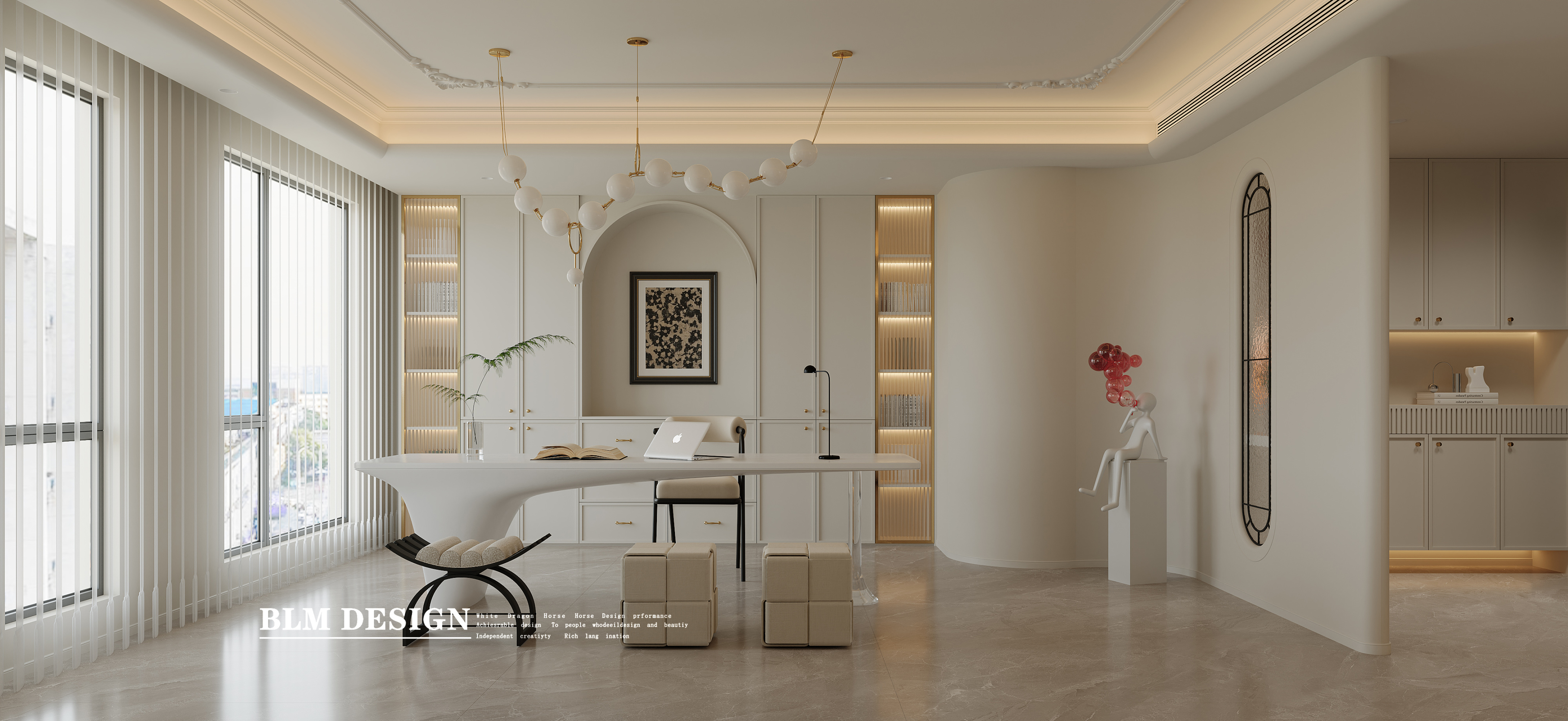 法式-白龙马效果图[ID: 115360978]_建e效果图