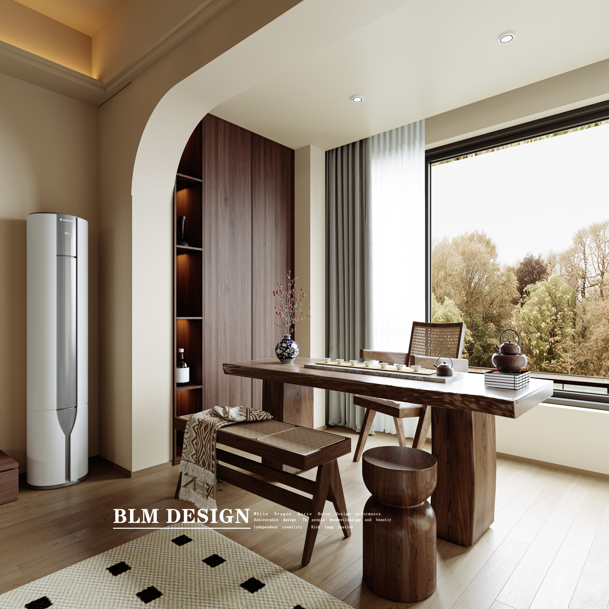 复古风-白龙马效果图[ID: 115360965]_建e效果图