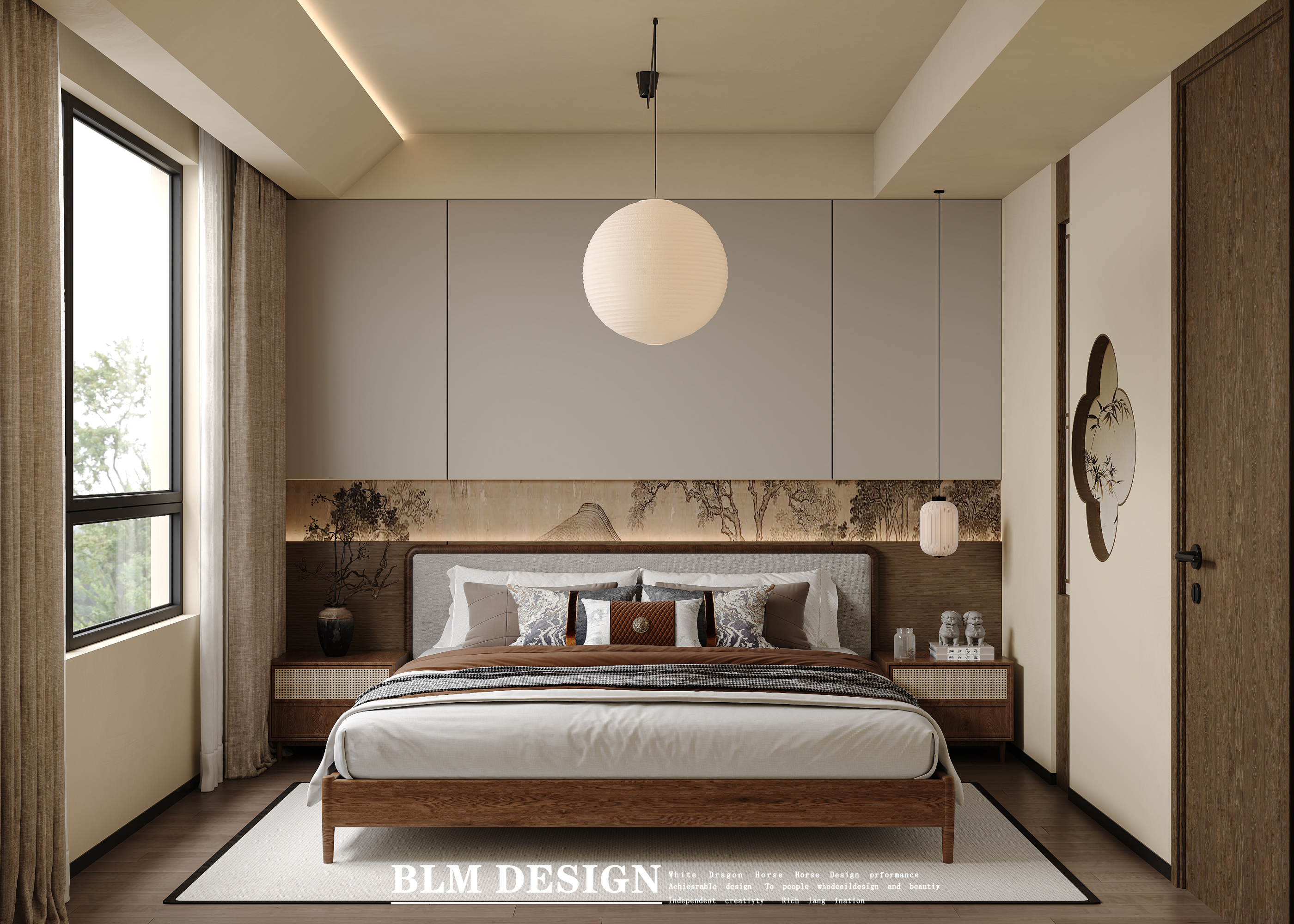 现代家装效果图案例[ID: 115557388]_建e效果图