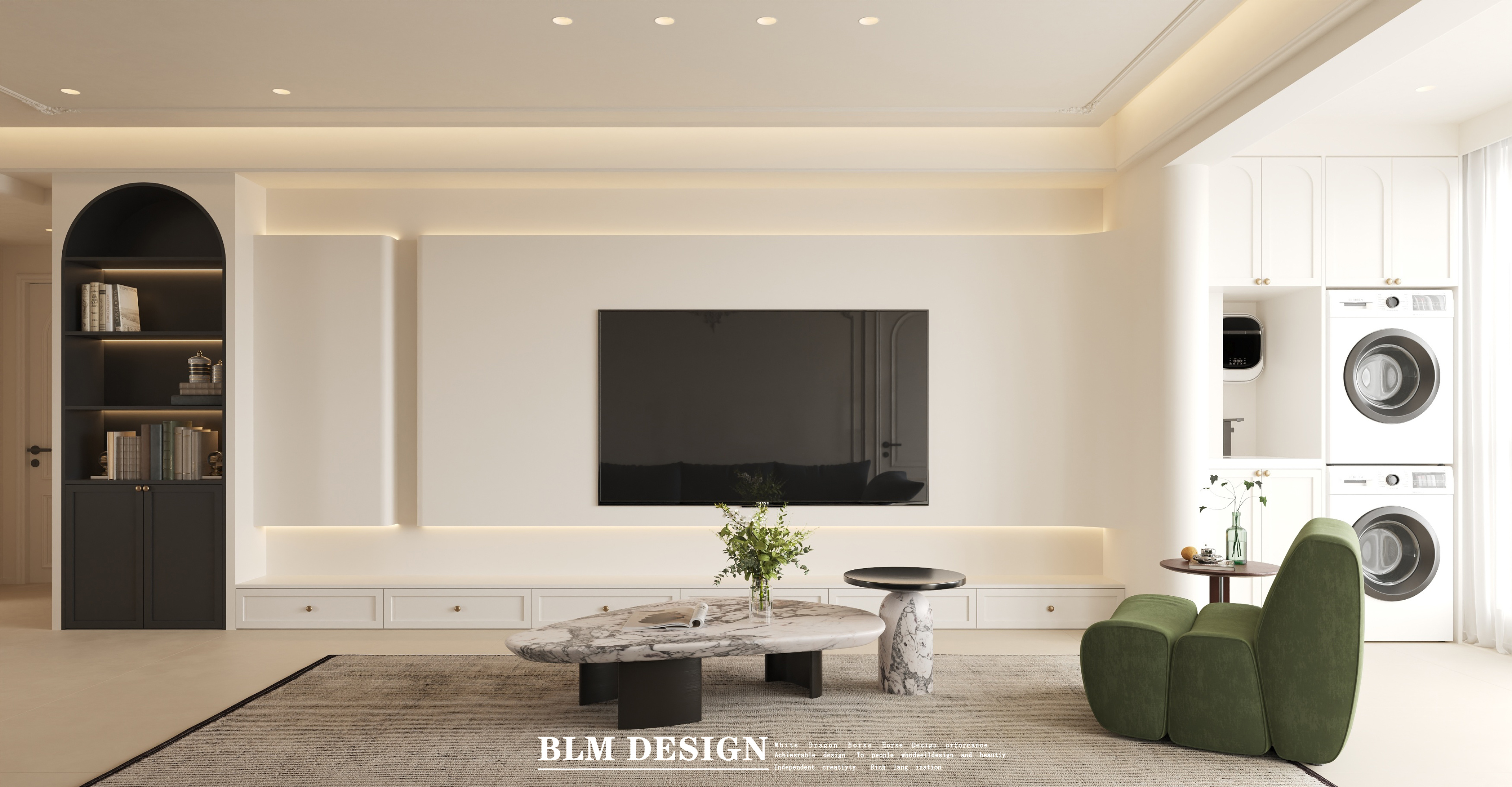 法式家装效果图案例[ID: 115557600]_建e效果图