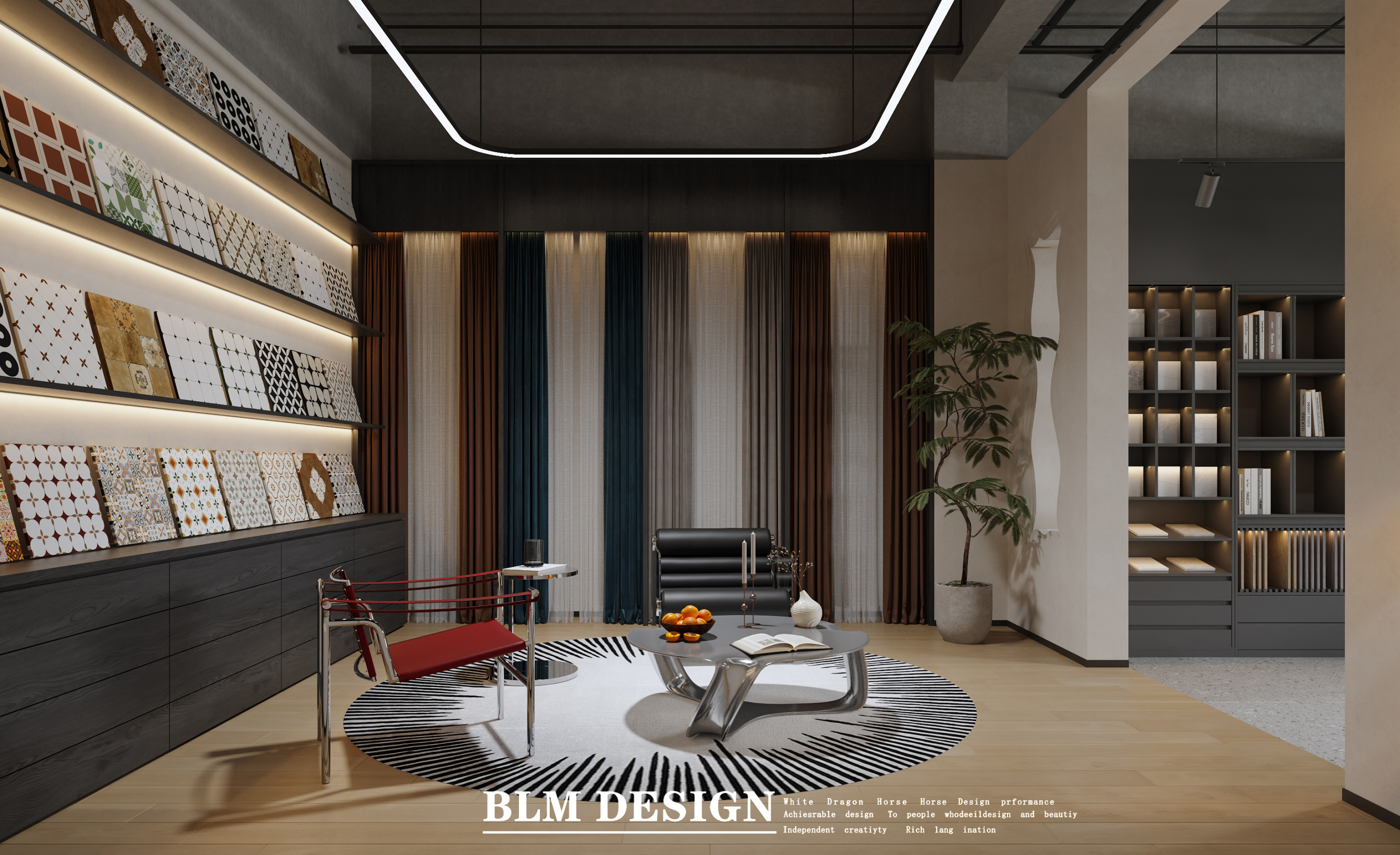 全屋定制工作室—白龙马效果图[ID: 115557491]_建e效果图