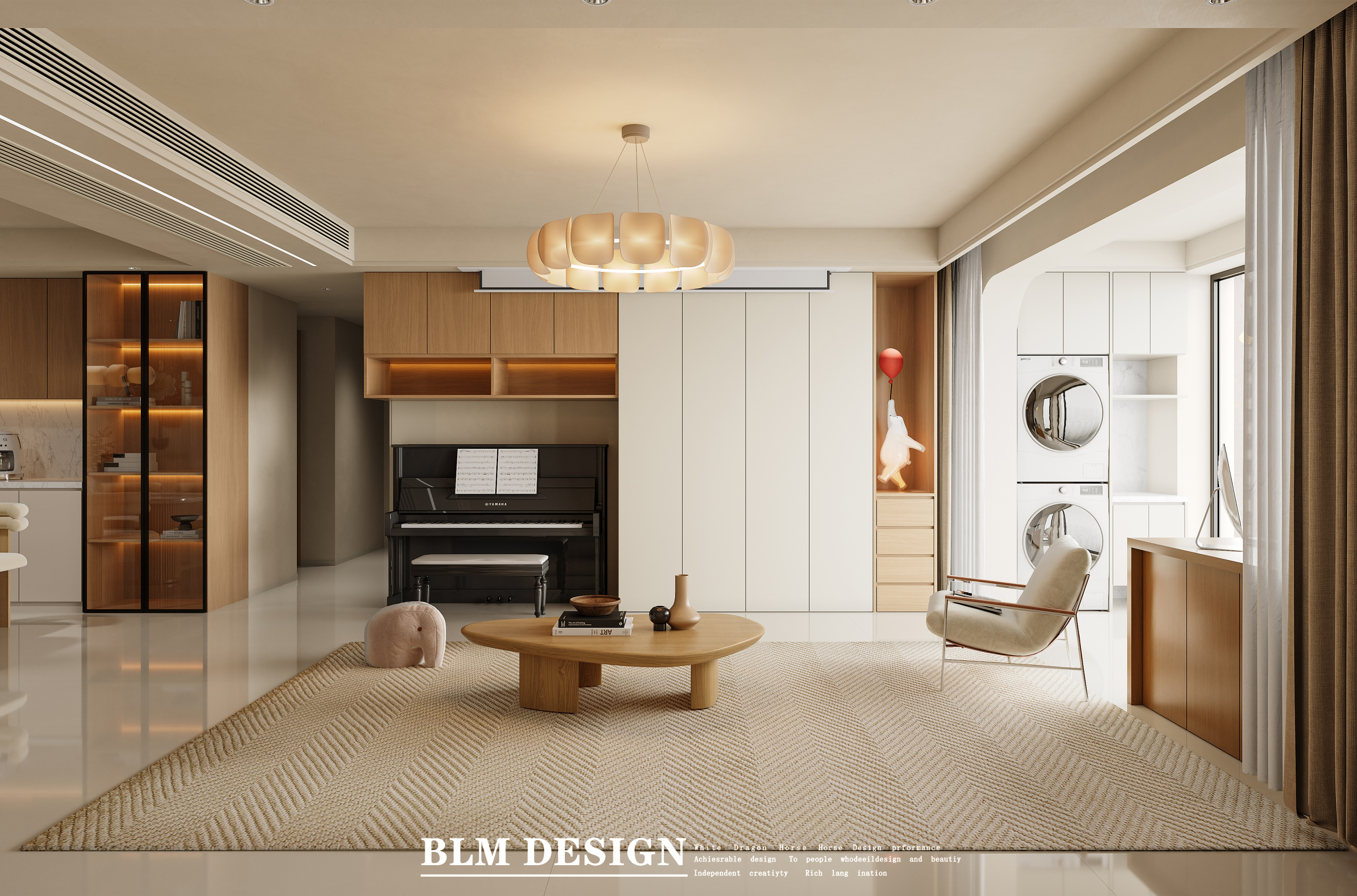 现代--白龙马效果图[ID: 115557426]_建e效果图