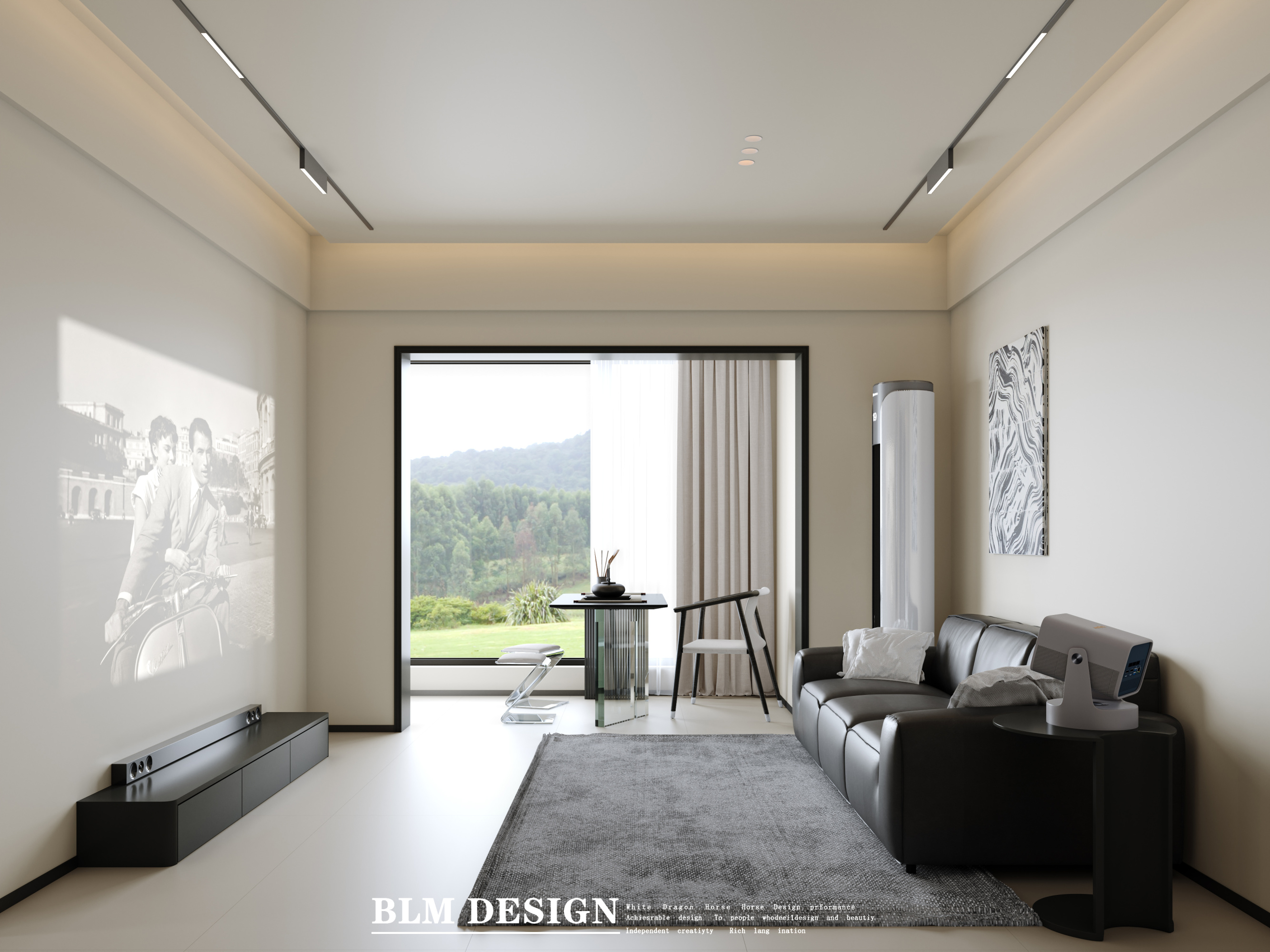 现代--白龙马效果图[ID: 115557444]_建e效果图