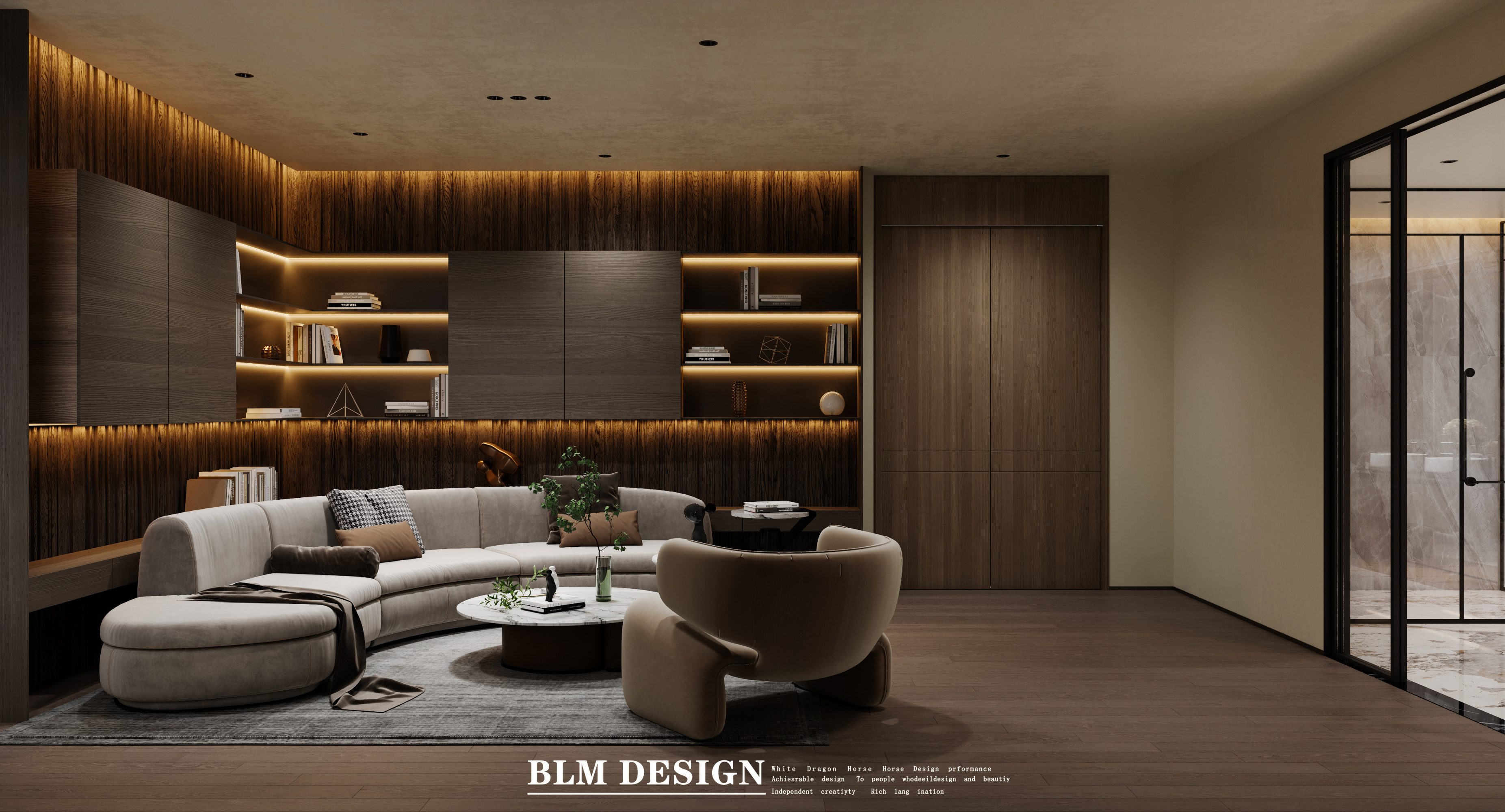 现代家装效果图案例[ID: 115557462]_建e效果图