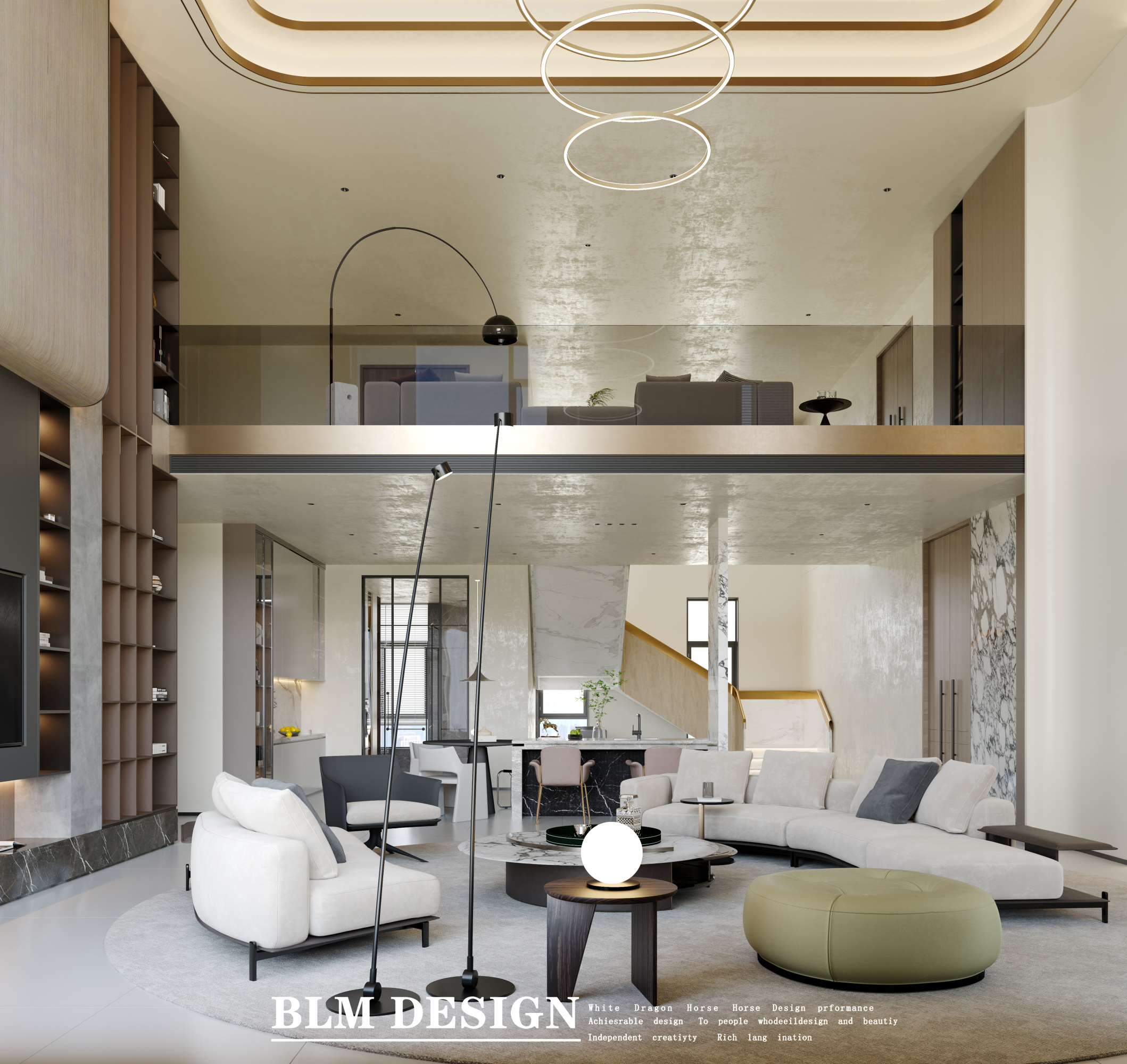 现代家装效果图案例[ID: 115557462]_建e效果图