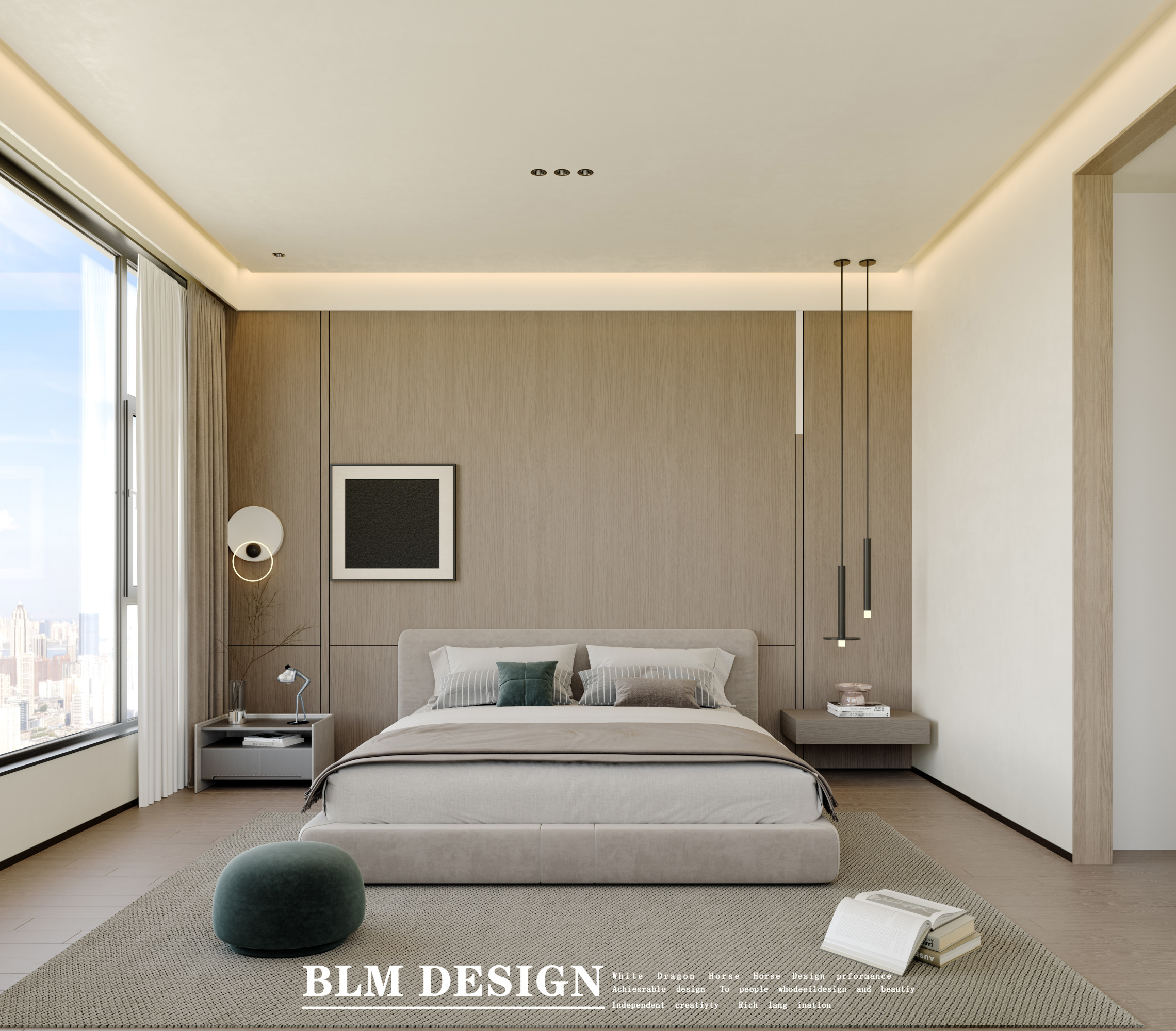 现代家装效果图案例[ID: 115557462]_建e效果图