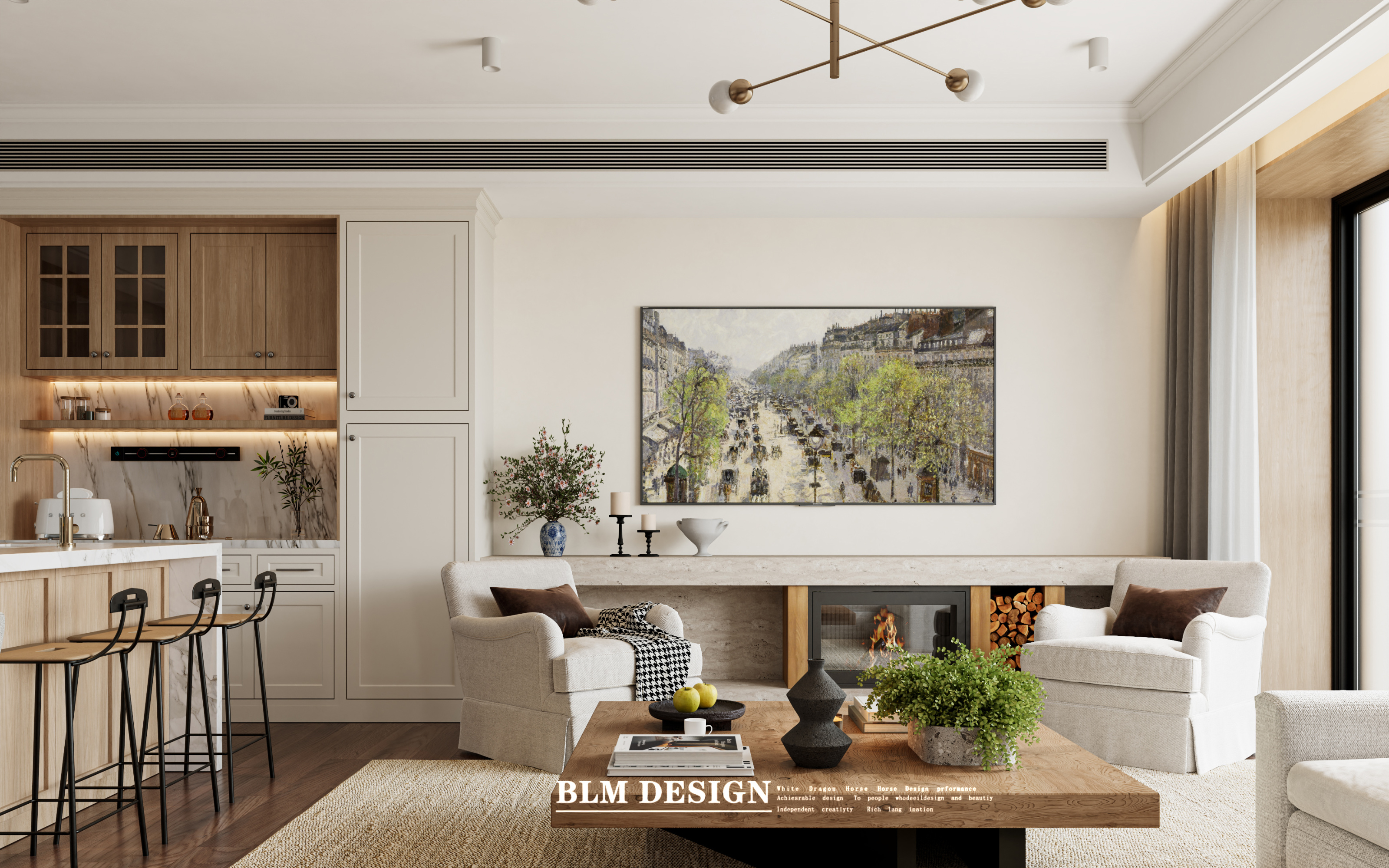 现代家装效果图设计案例[ID: 115491992]_建e效果图