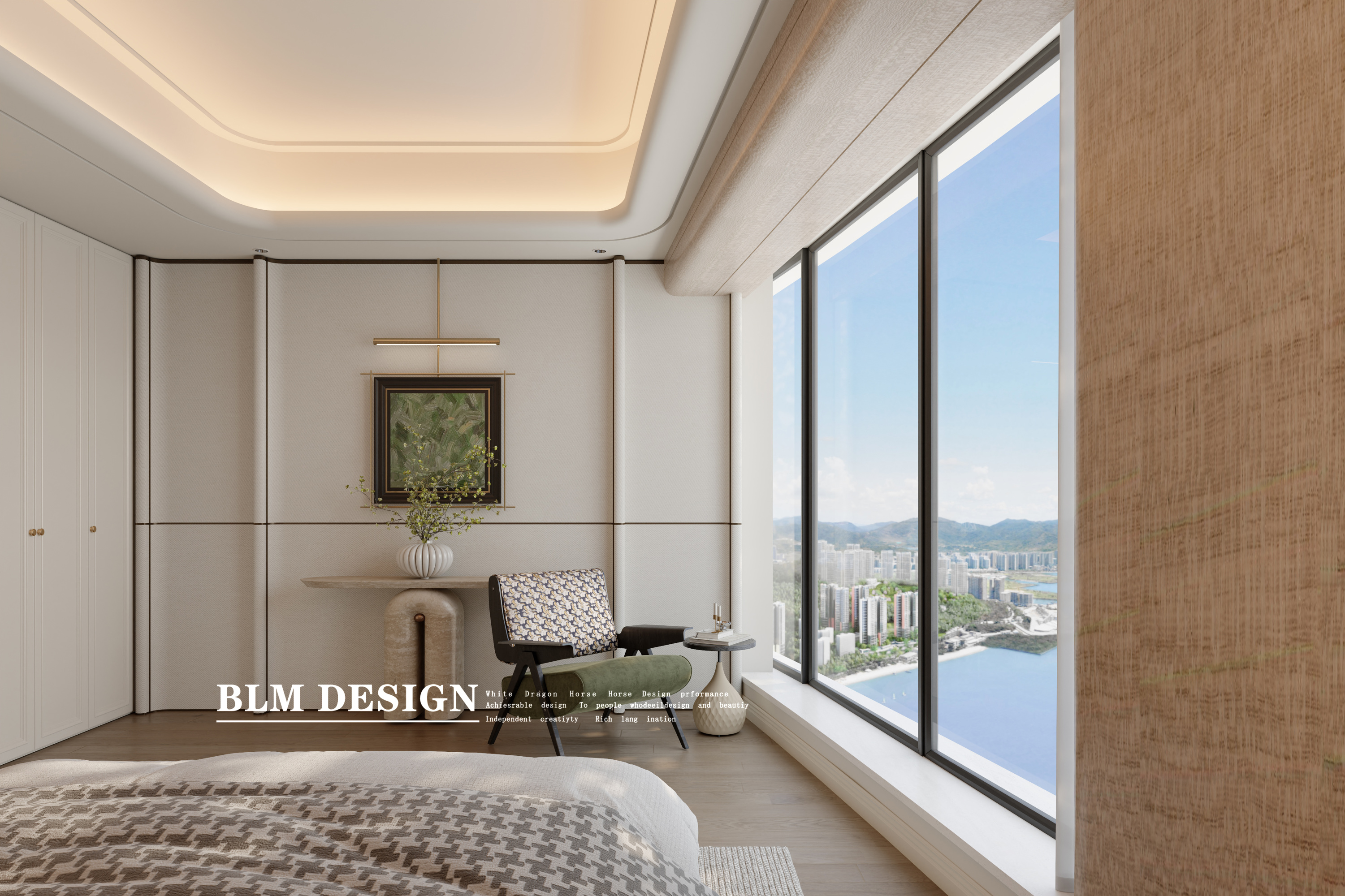 现代轻奢风-白龙马效果图[ID: 115491966]_建e效果图
