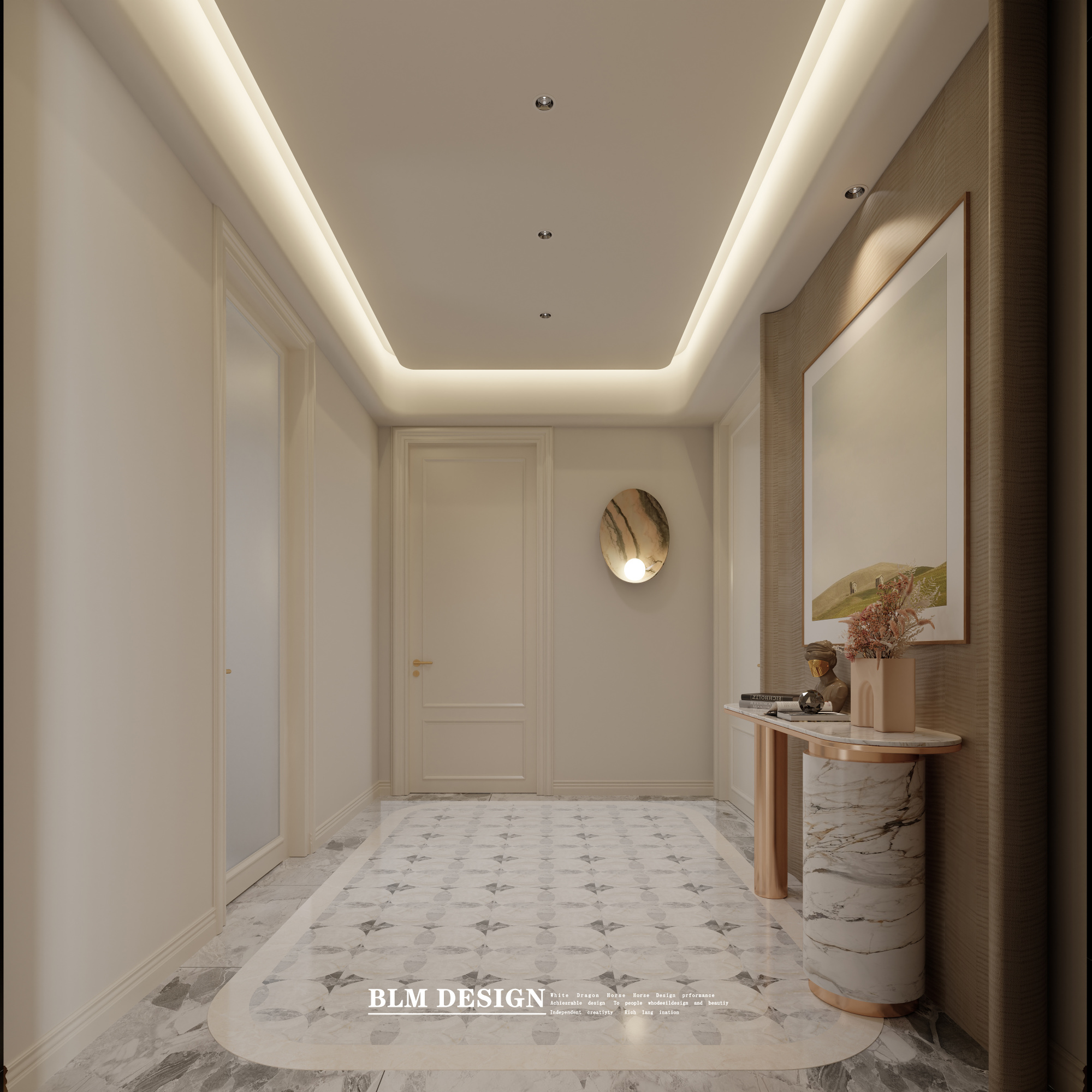 现代轻奢--白龙马效果图[ID: 115491950]_建e效果图