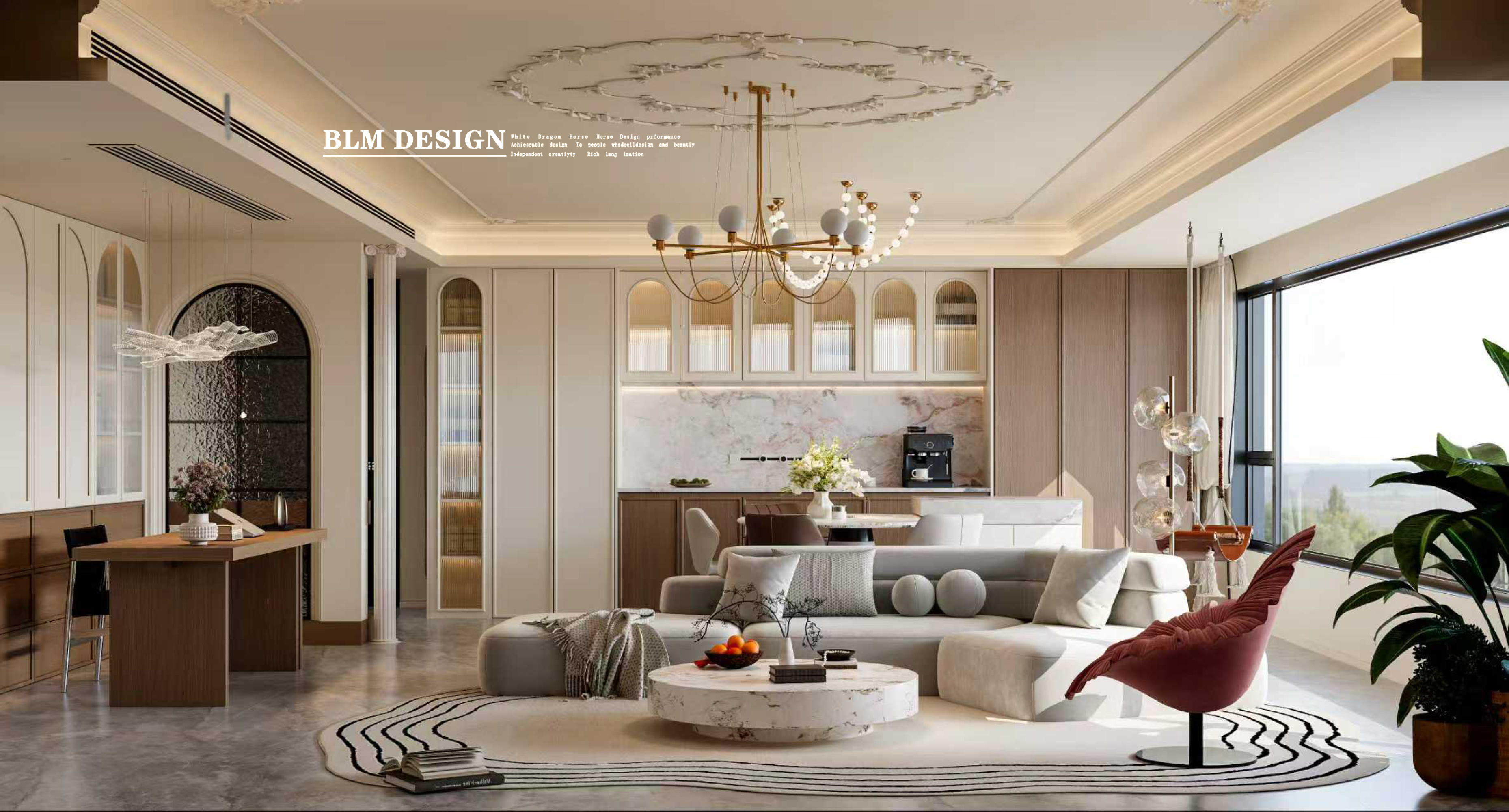 法式风格[ID: 115492003]_建e效果图