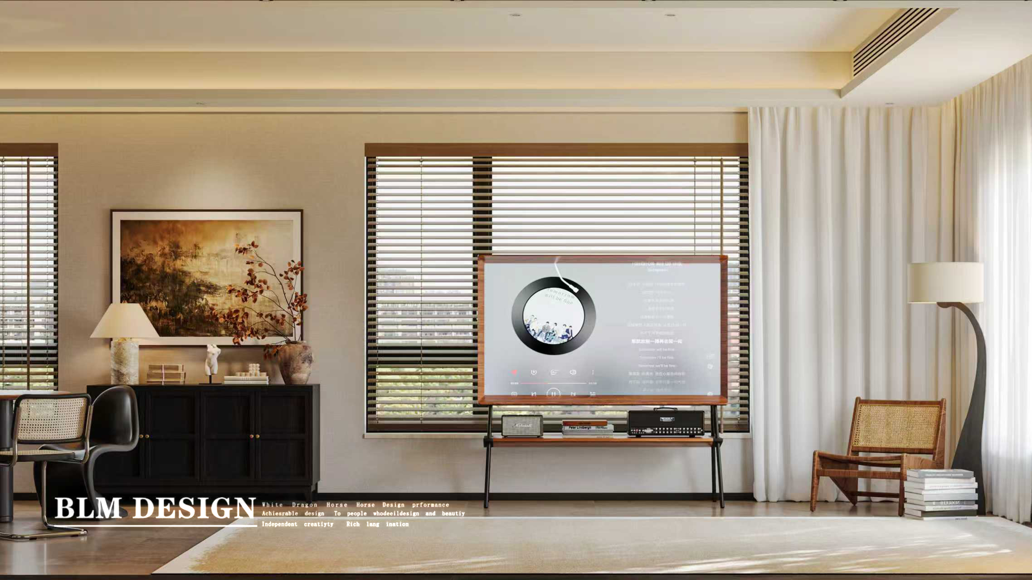 中古风——白龙马效果图[ID: 115491939]_建e效果图