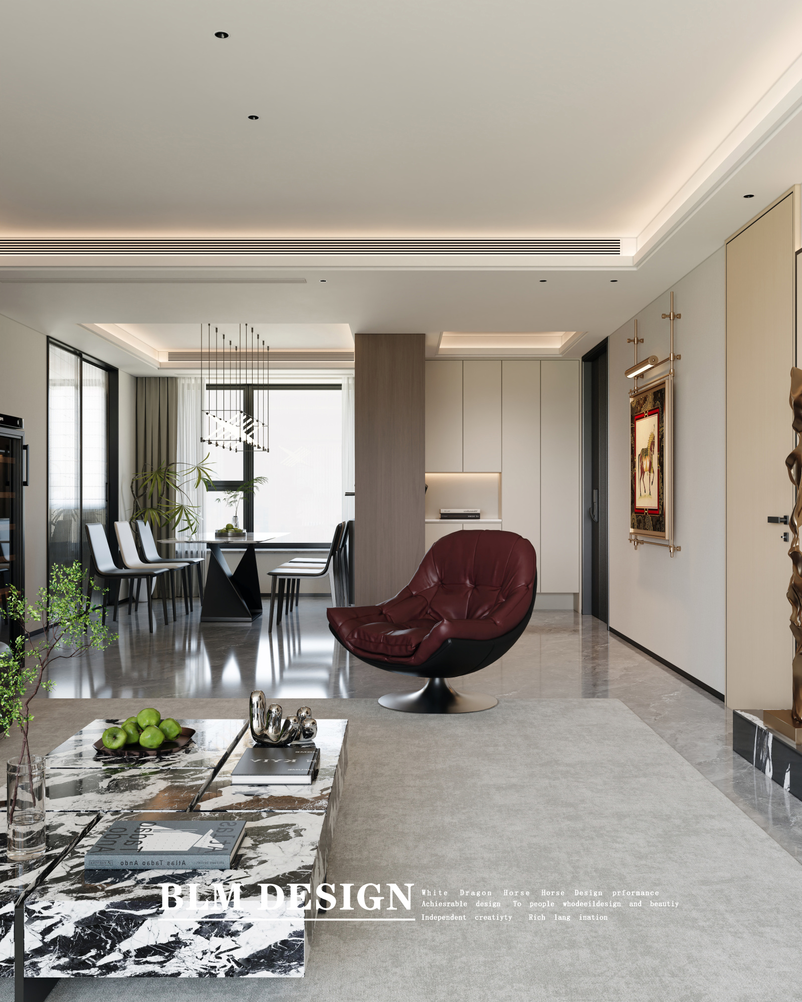 现代家装效果图案例[ID: 115491861]_建e效果图