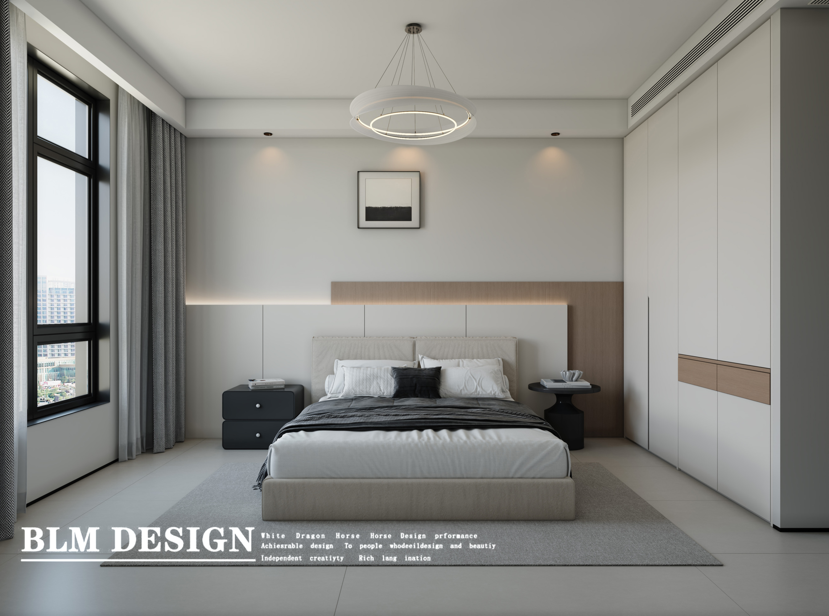 高冷意式——白龙马效果图[ID: 115492004]_建e效果图