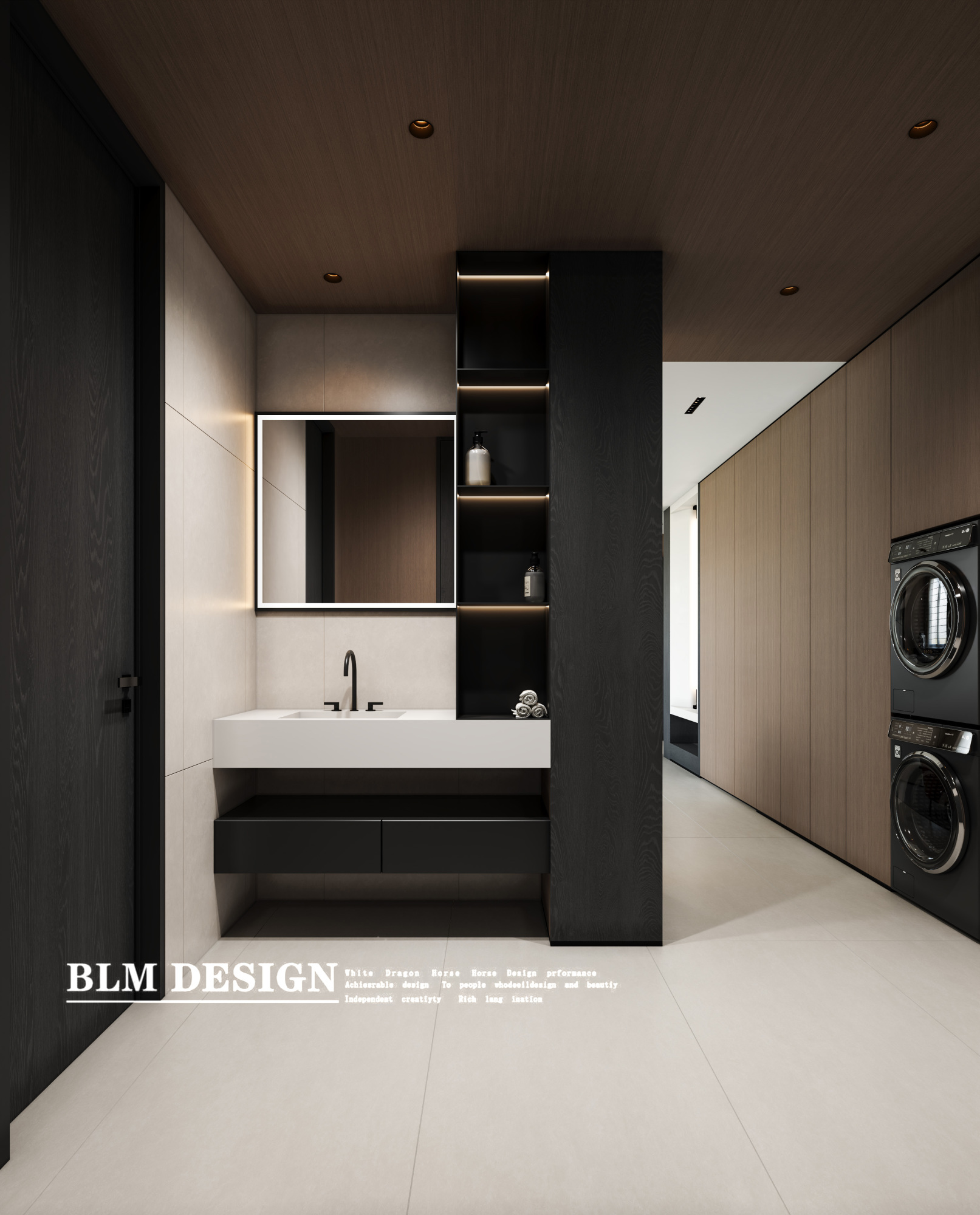 高冷意式——白龙马效果图[ID: 115492004]_建e效果图