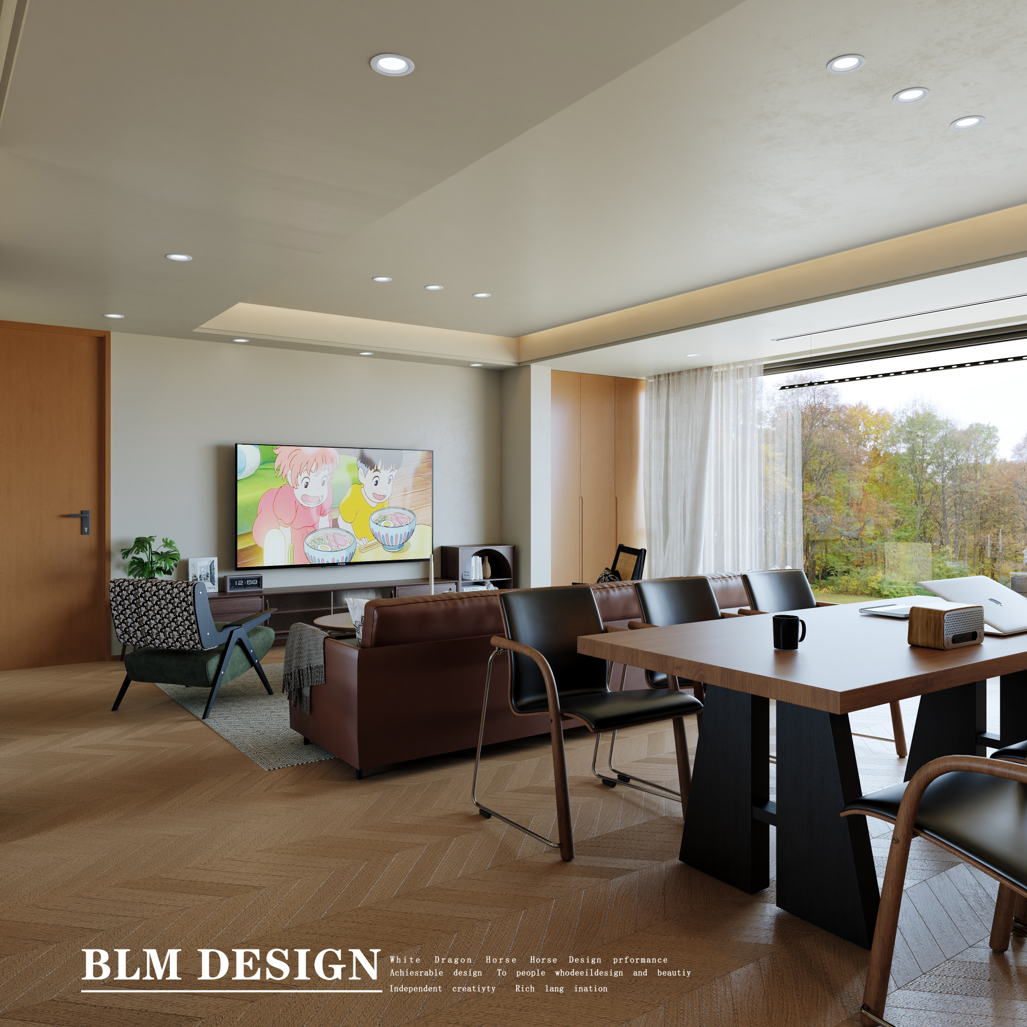 中古客餐厅——白龙马效果图[ID: 115491895]_建e效果图