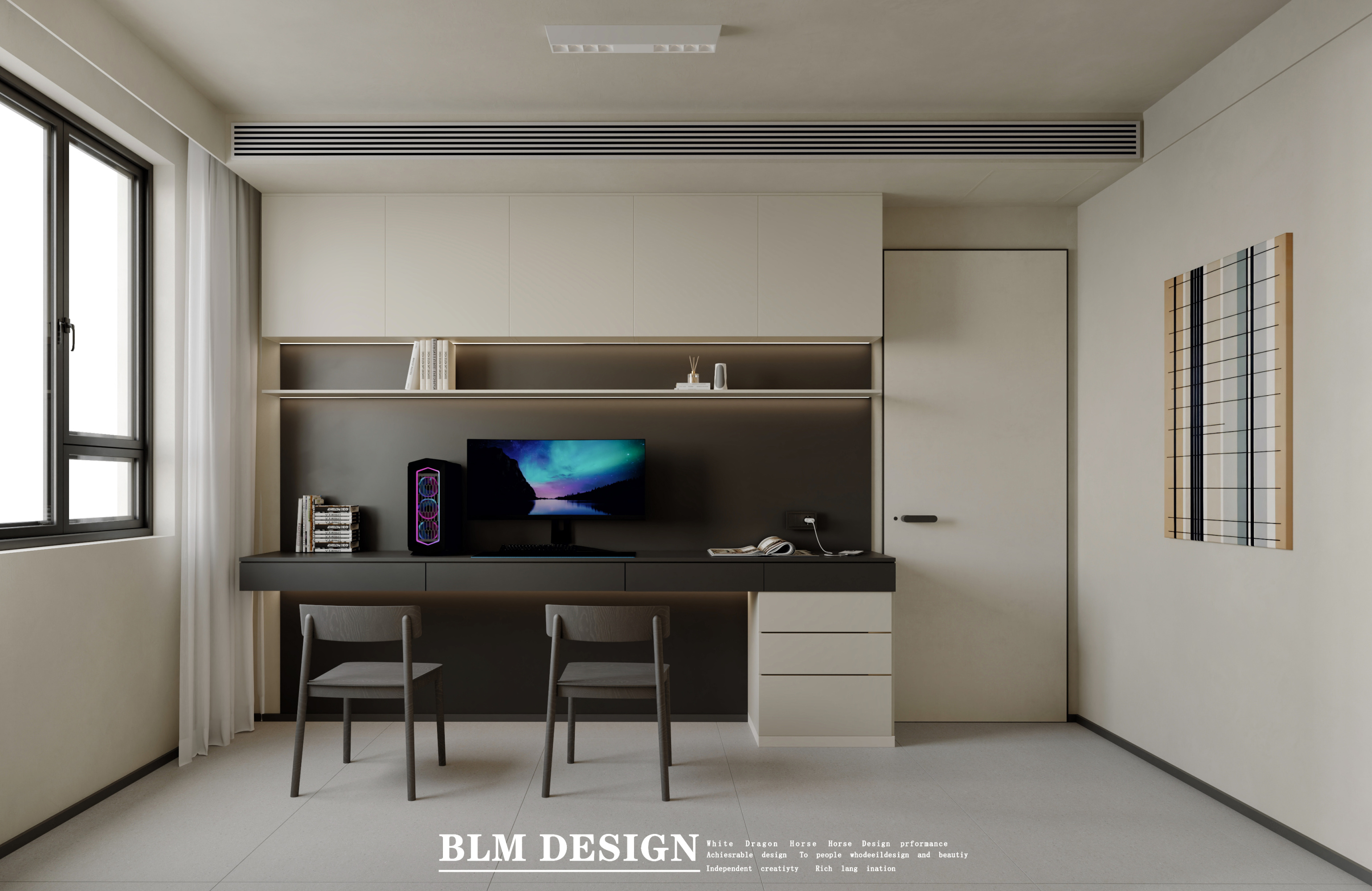 现代家装效果图案例[ID: 115491958]_建e效果图