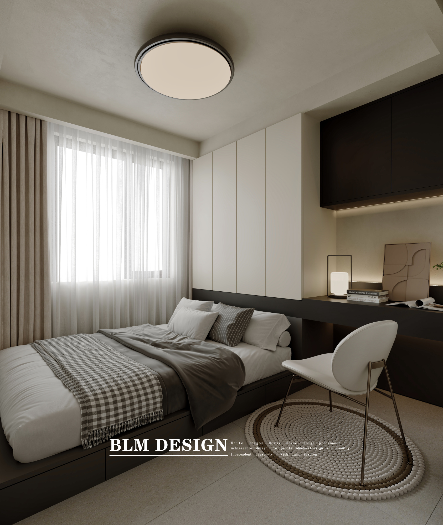现代家装效果图案例[ID: 115491958]_建e效果图