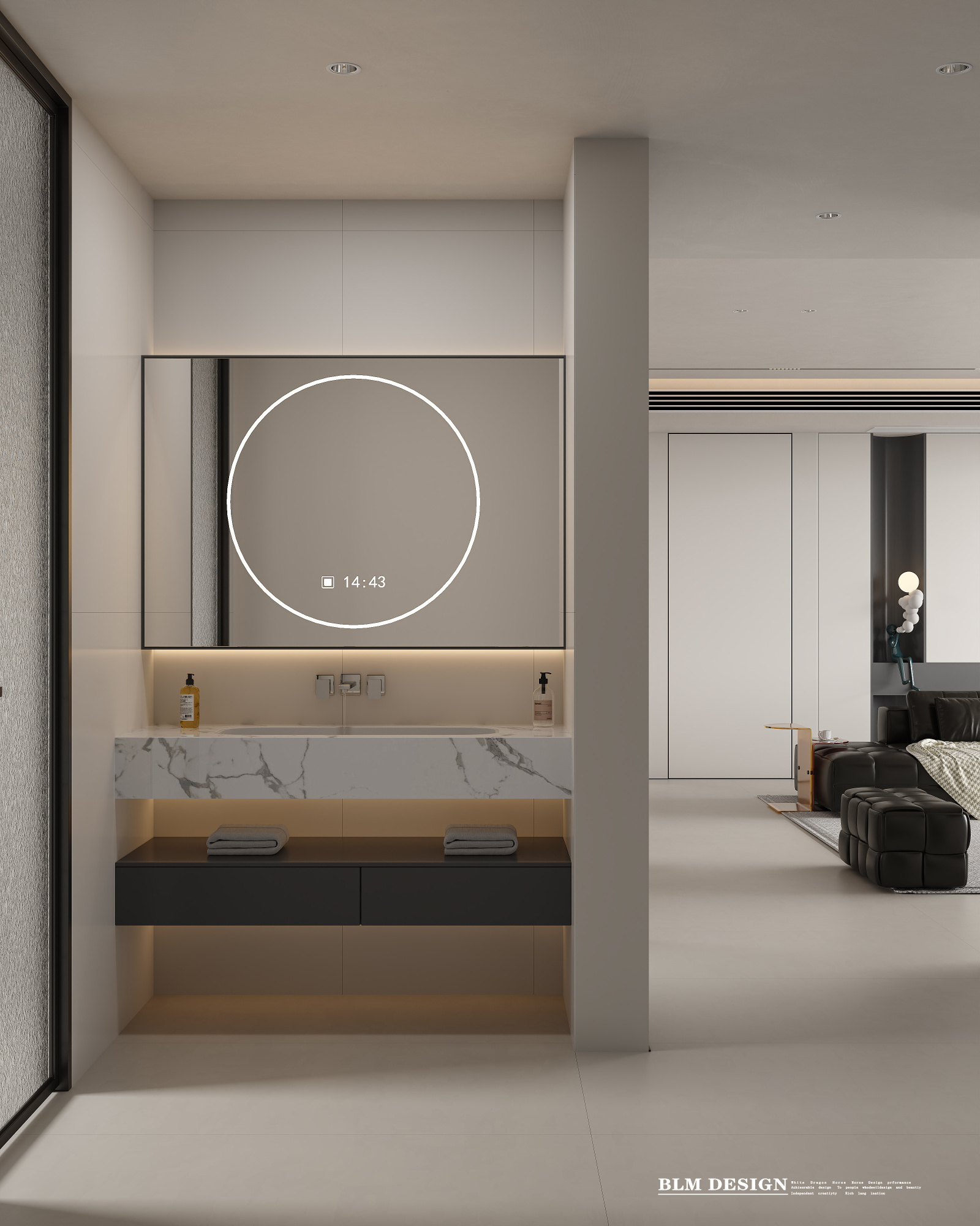 现代--白龙马效果图[ID: 116212746]_建e效果图