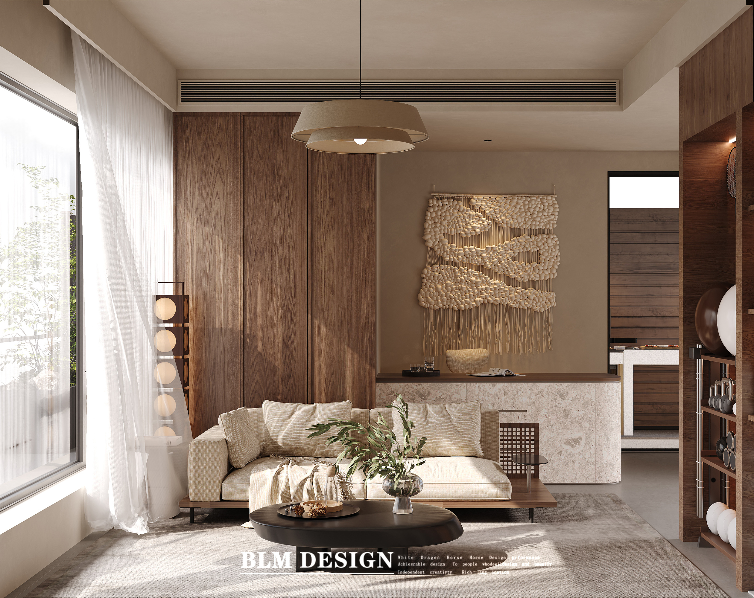 侘寂——白龙马效果图[ID: 116212929]_建e效果图