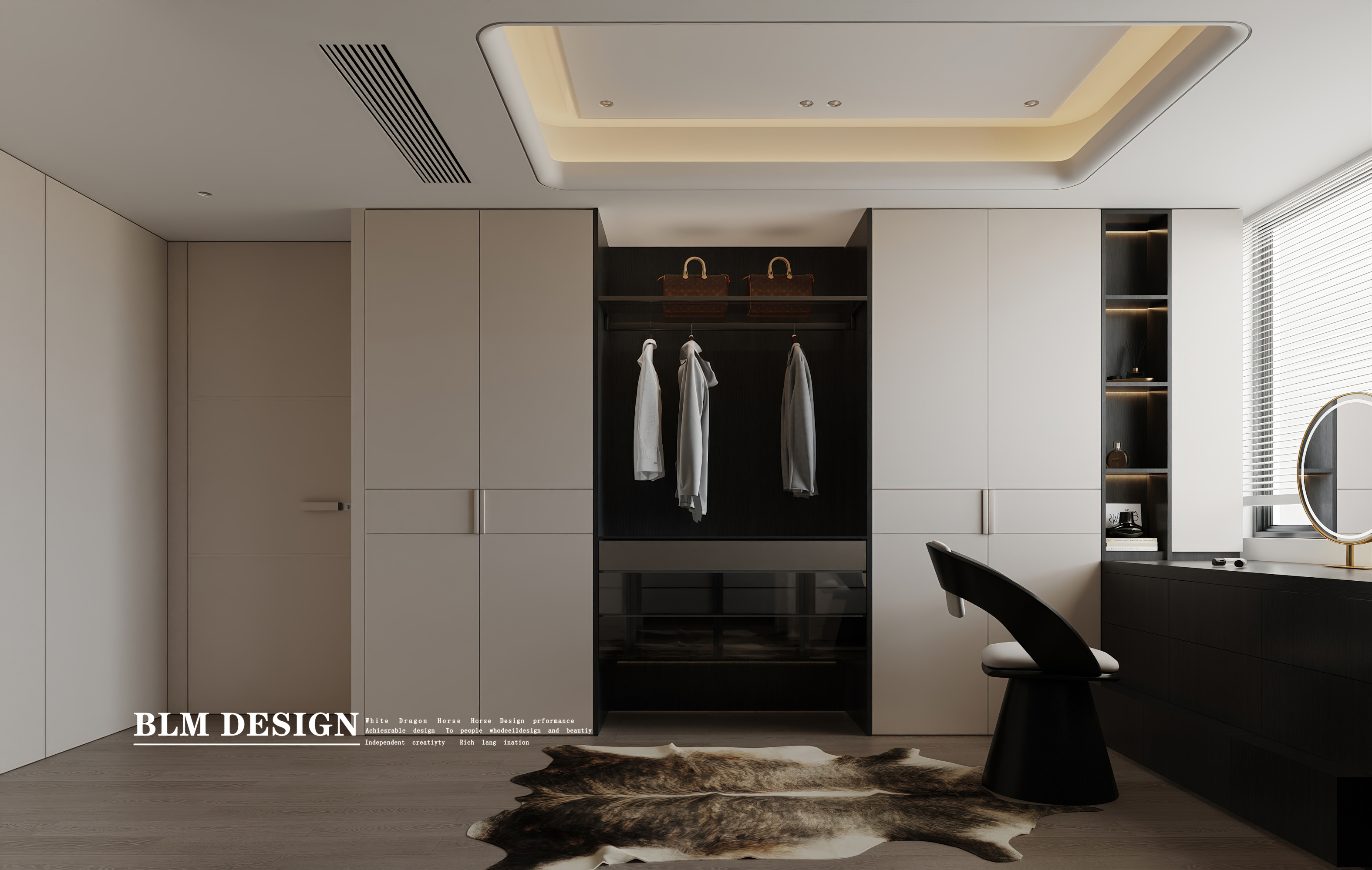 现代轻奢风-白龙马效果图[ID: 116212864]_建e效果图