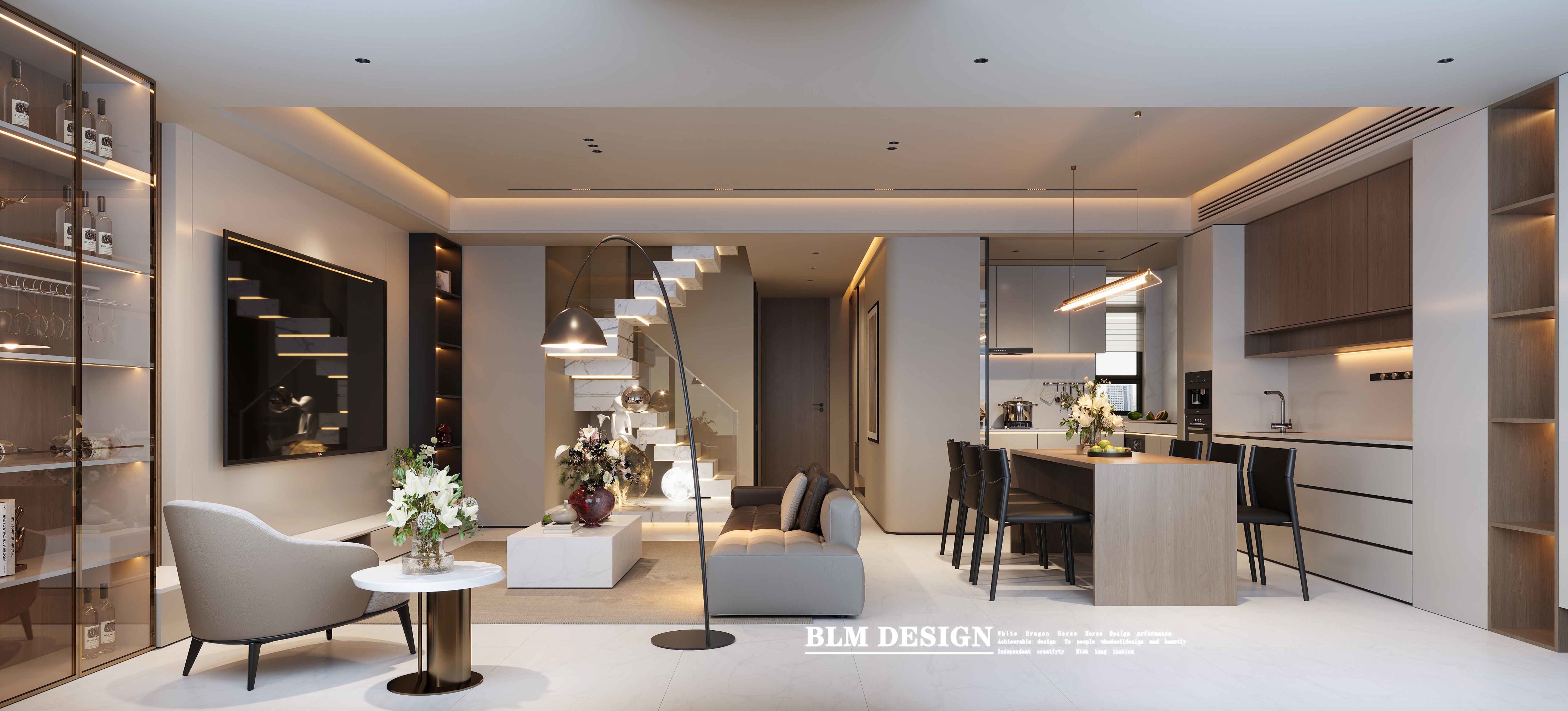 意式轻奢——白龙马效果图[ID: 116212816]_建e效果图