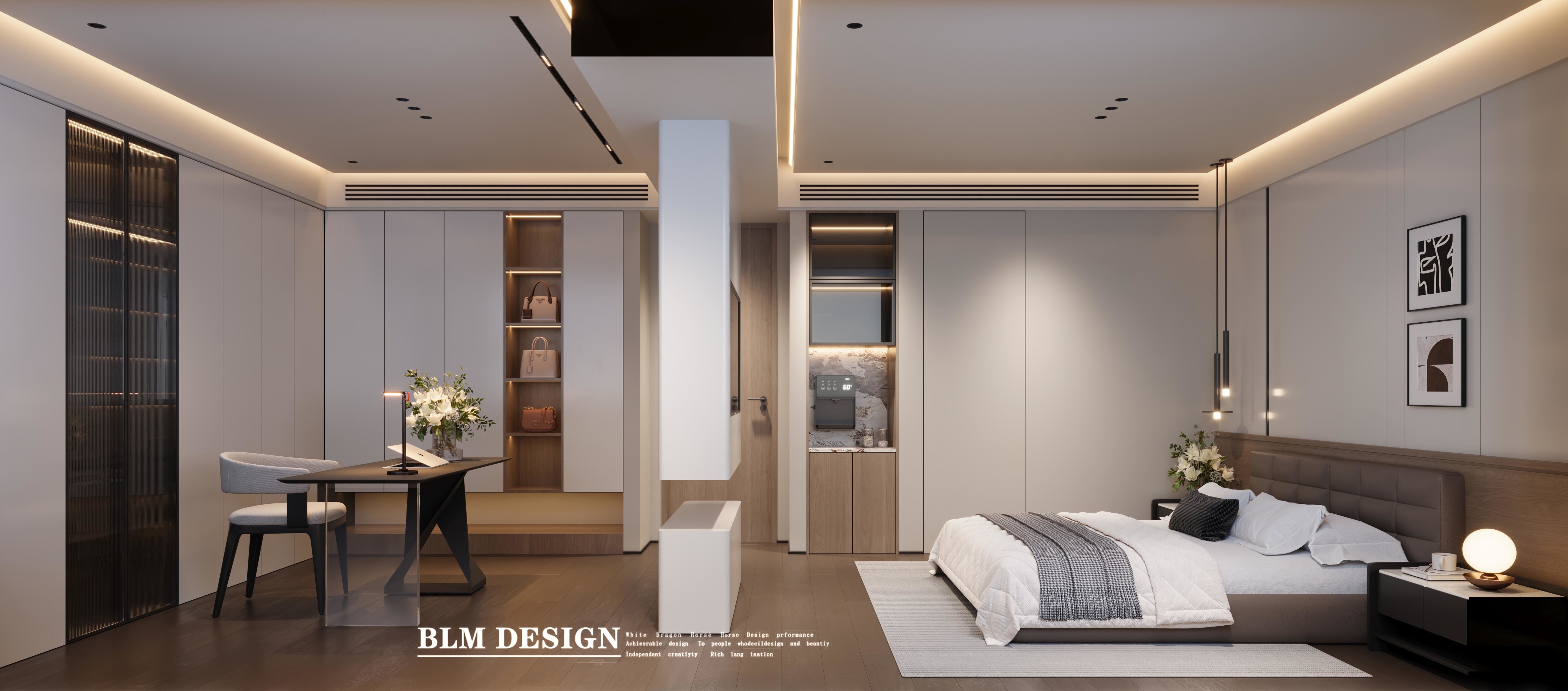 意式轻奢——白龙马效果图[ID: 116212816]_建e效果图