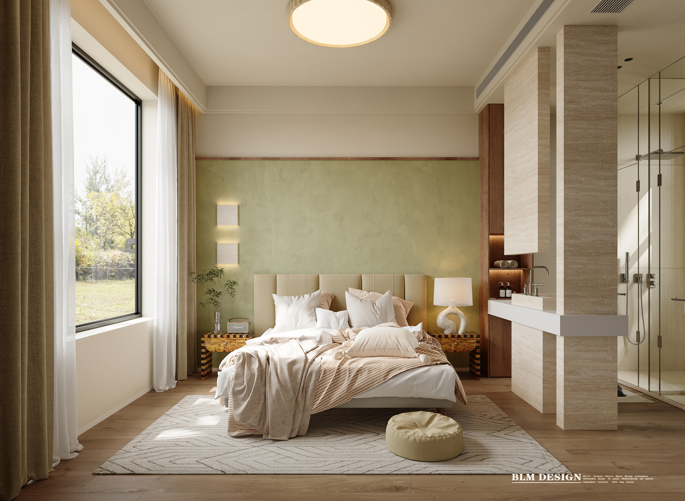 自然风--白龙马效果图[ID: 116147322]_建e效果图