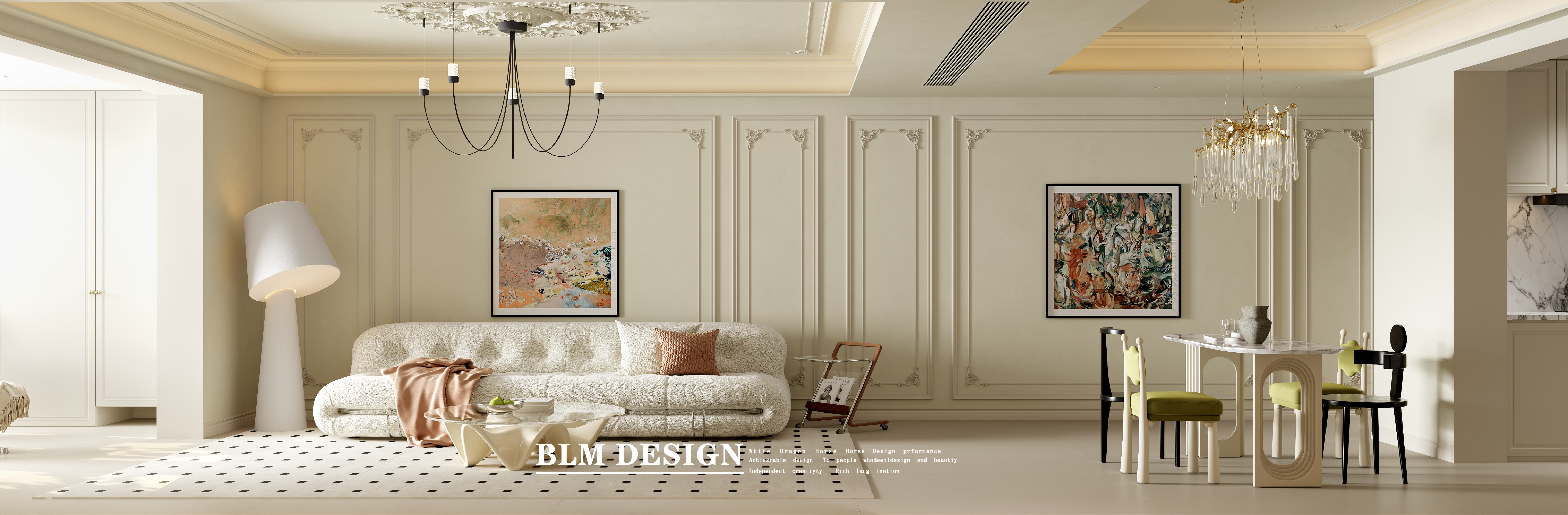法式-白龙马效果图[ID: 116147420]_建e效果图