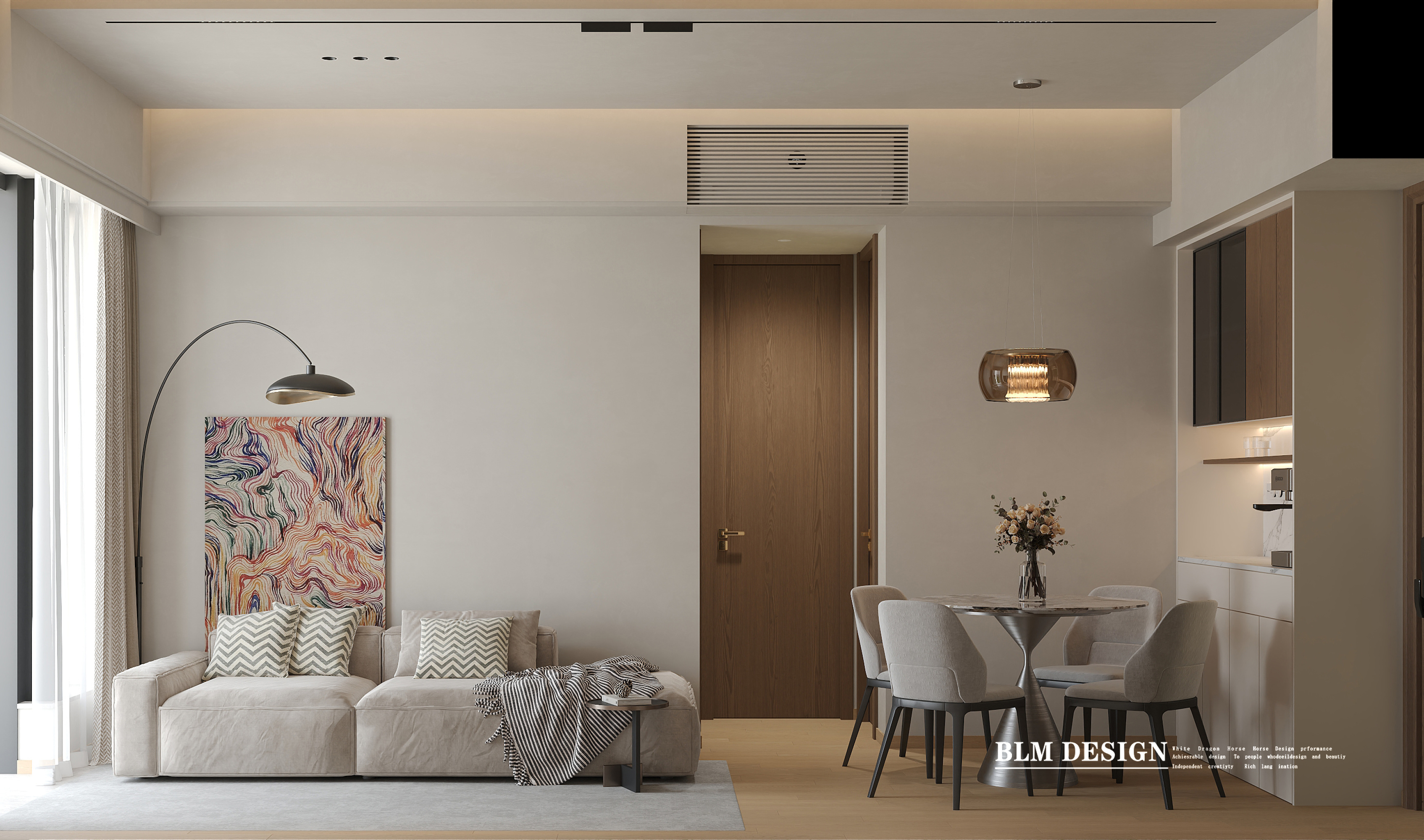 现代--白龙马效果图[ID: 116147404]_建e效果图