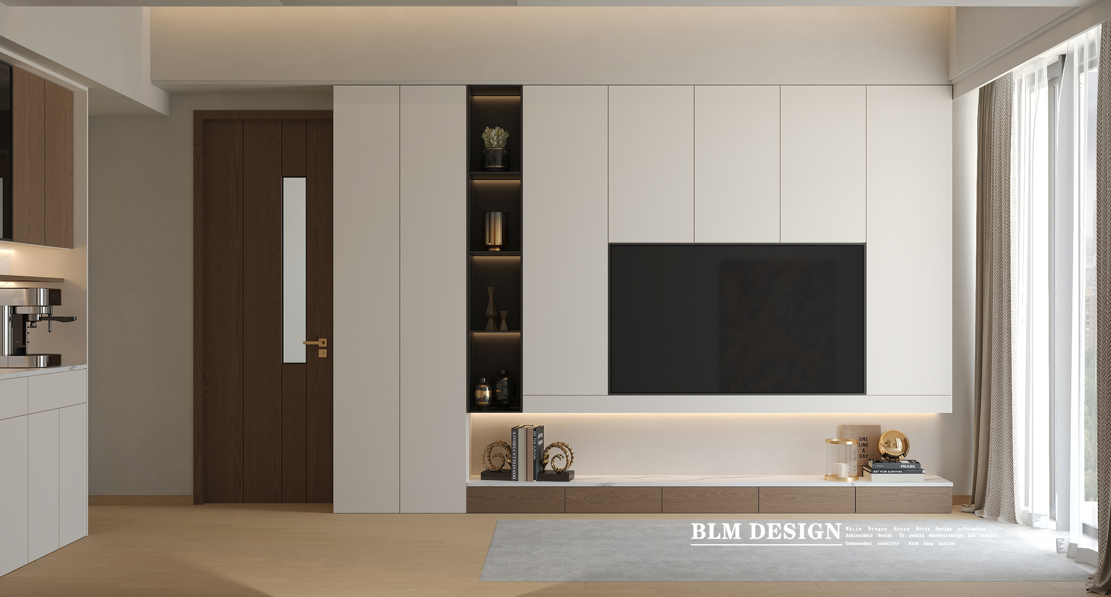 现代--白龙马效果图[ID: 116147404]_建e效果图