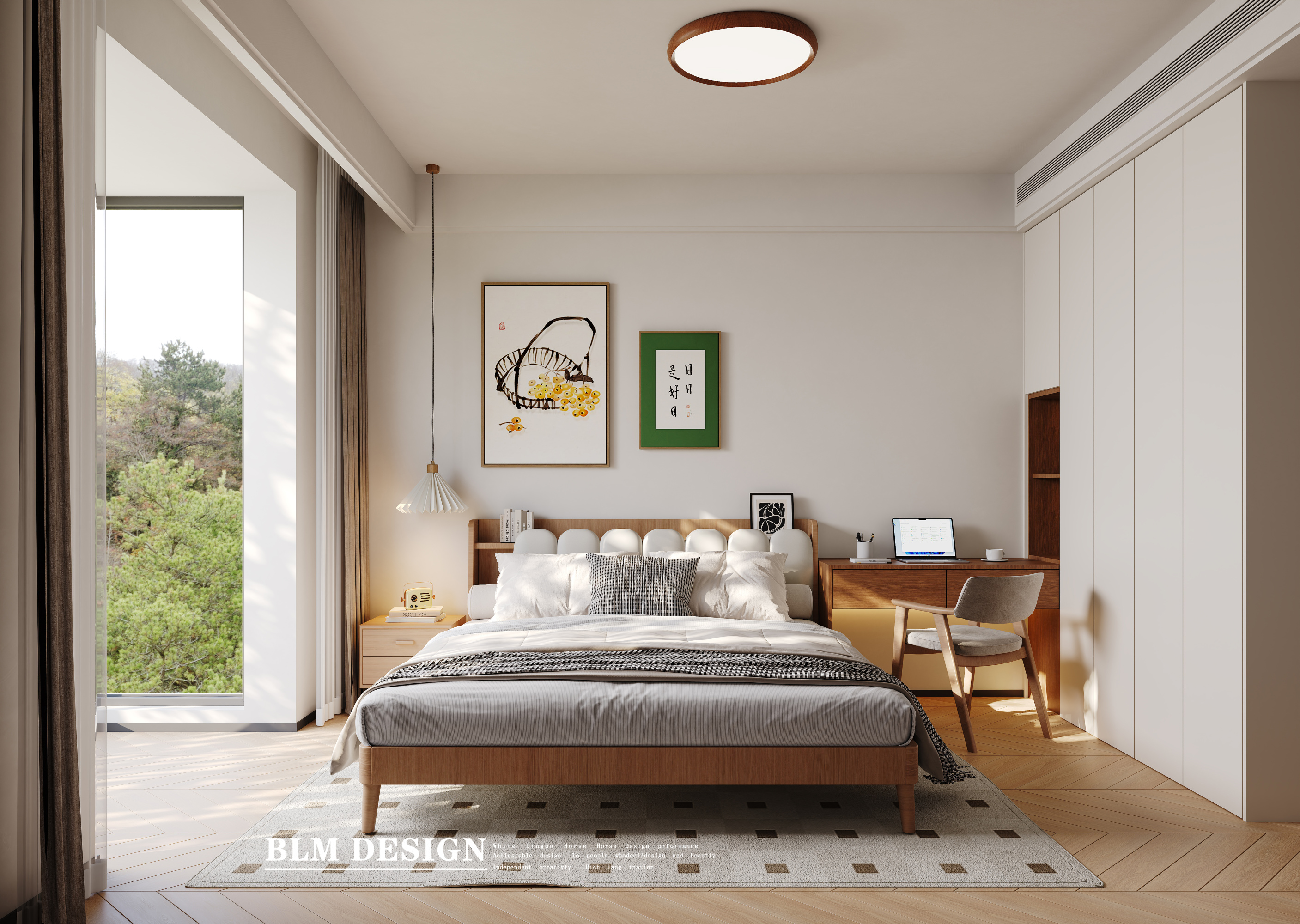 中古风-白龙马效果图[ID: 116147295]_建e效果图