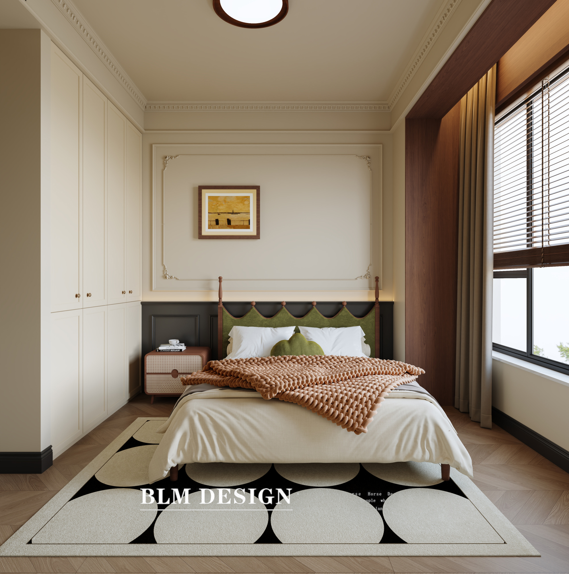 法式中古别墅设计案例分享[ID: 116147413]_建e效果图