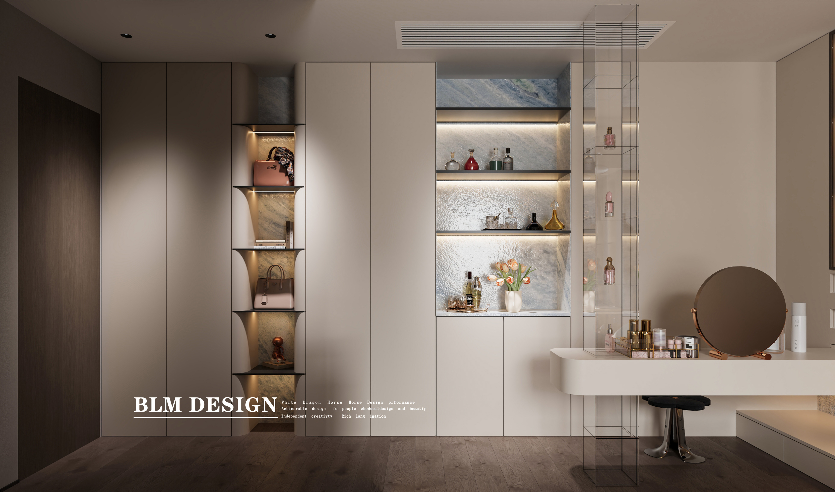 现代轻奢风-白龙马效果图[ID: 116344063]_建e效果图