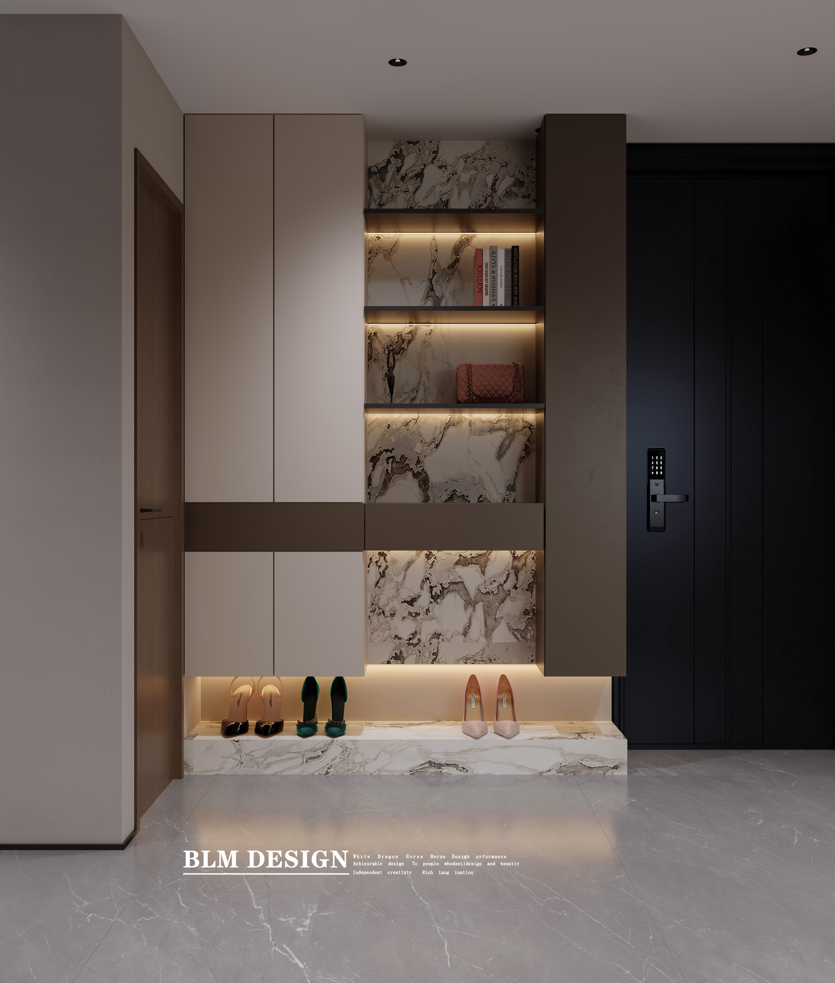 现代轻奢风-白龙马效果图[ID: 116344063]_建e效果图
