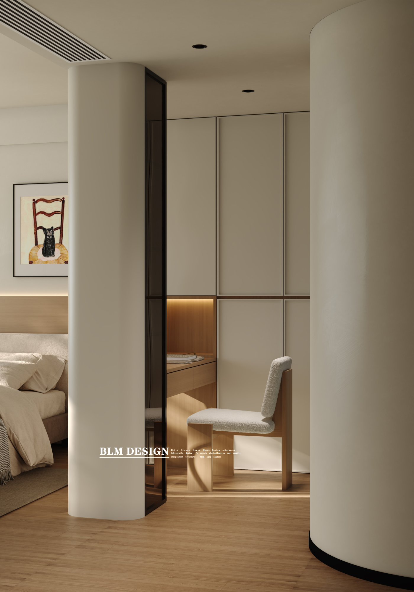 现代风-白龙马效果图[ID: 116343825]_建e效果图