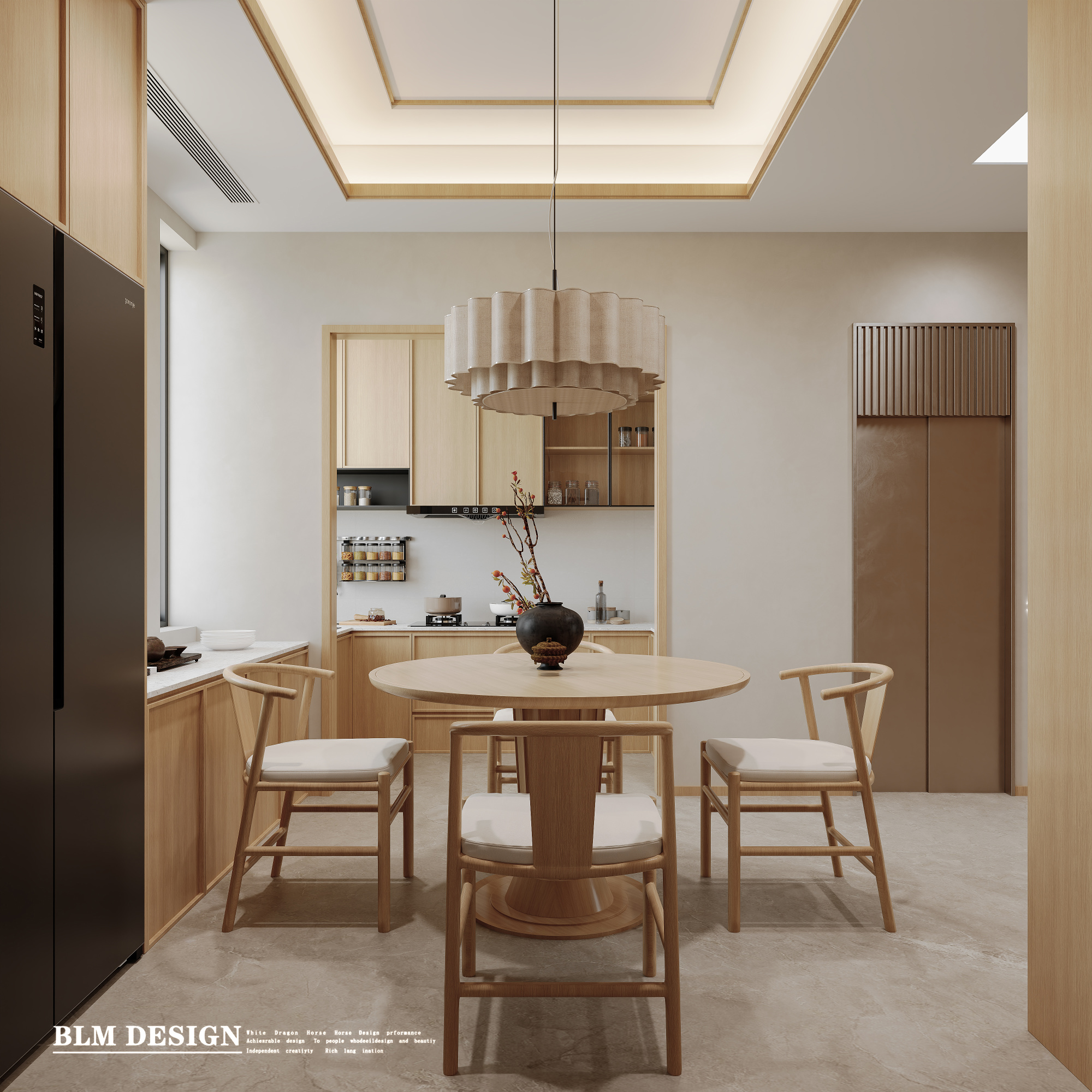 新中式——白龙马效果图[ID: 116343891]_建e效果图