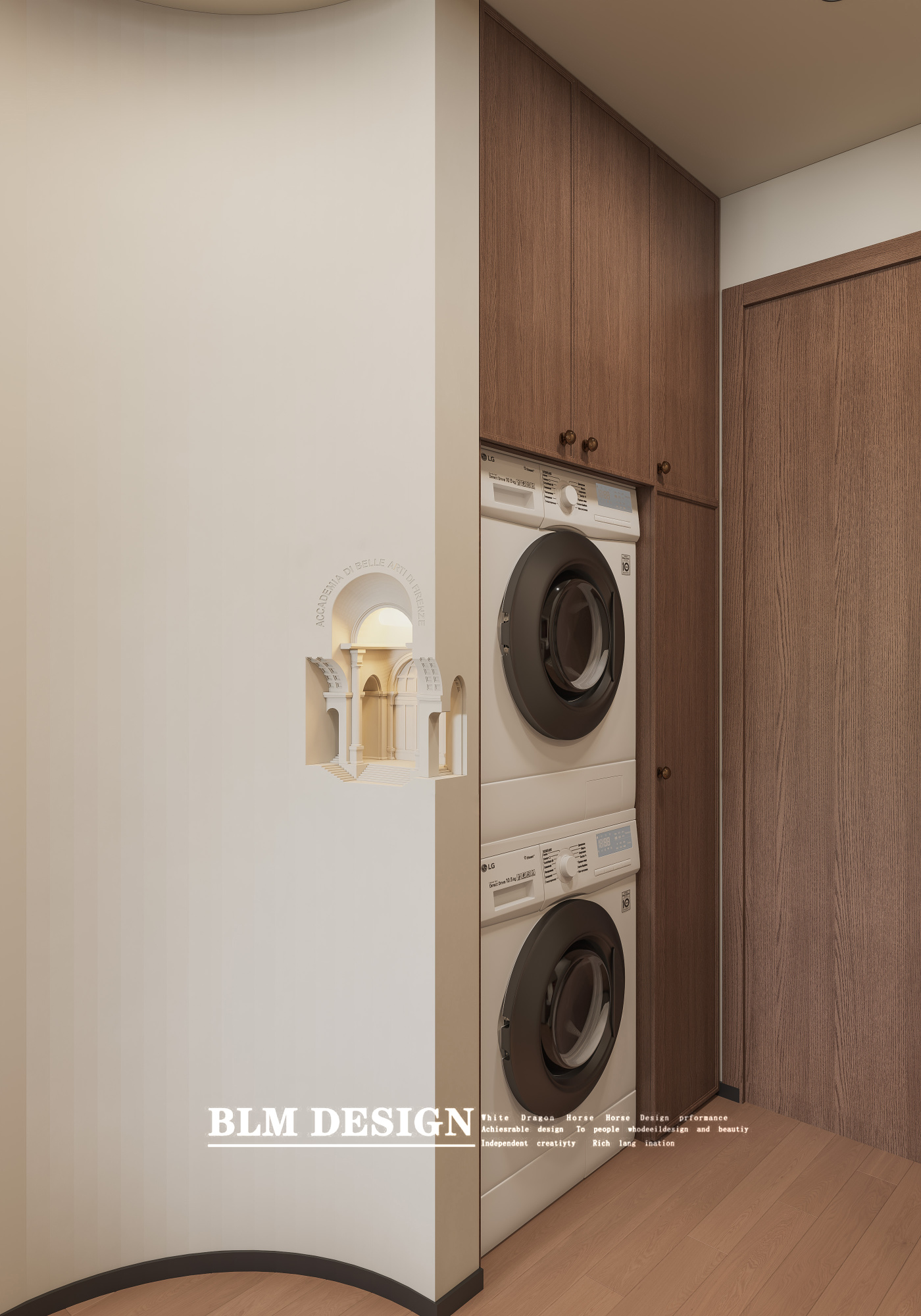 中古风家装效果图案例[ID: 116343908]_建e效果图