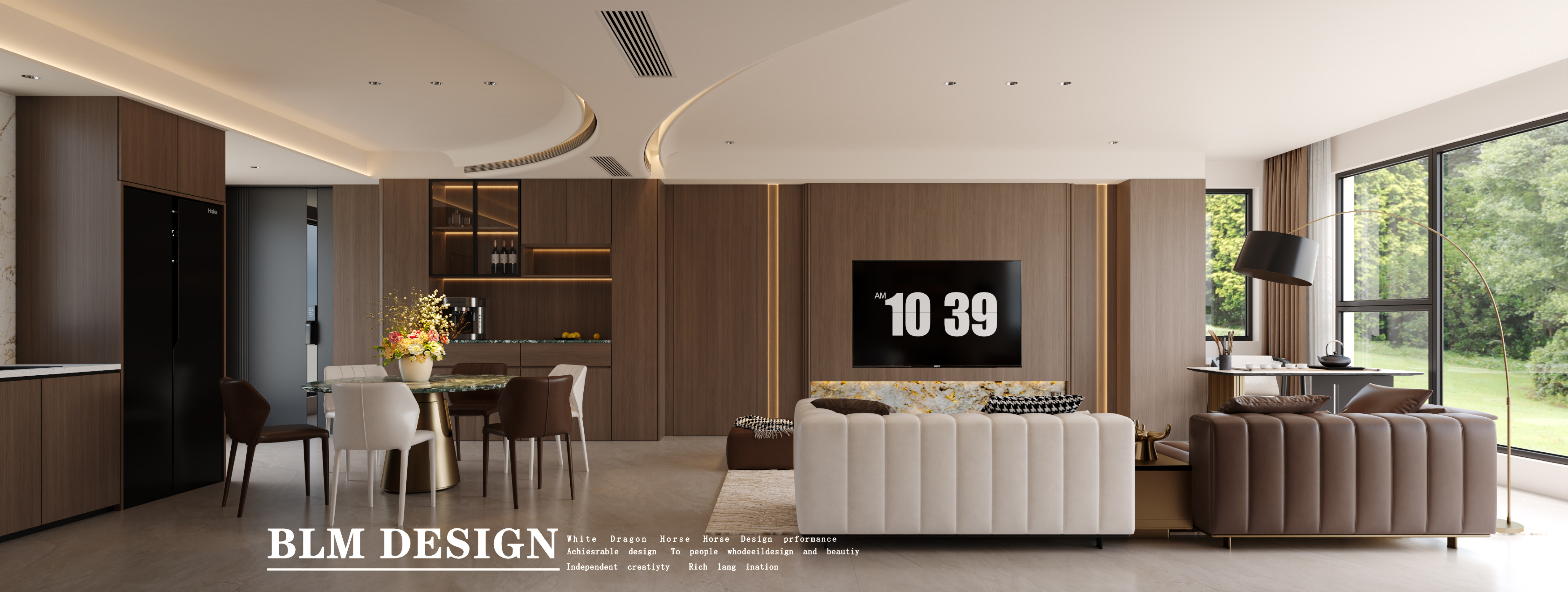 意式轻奢效果图案例[ID: 116343892]_建e效果图