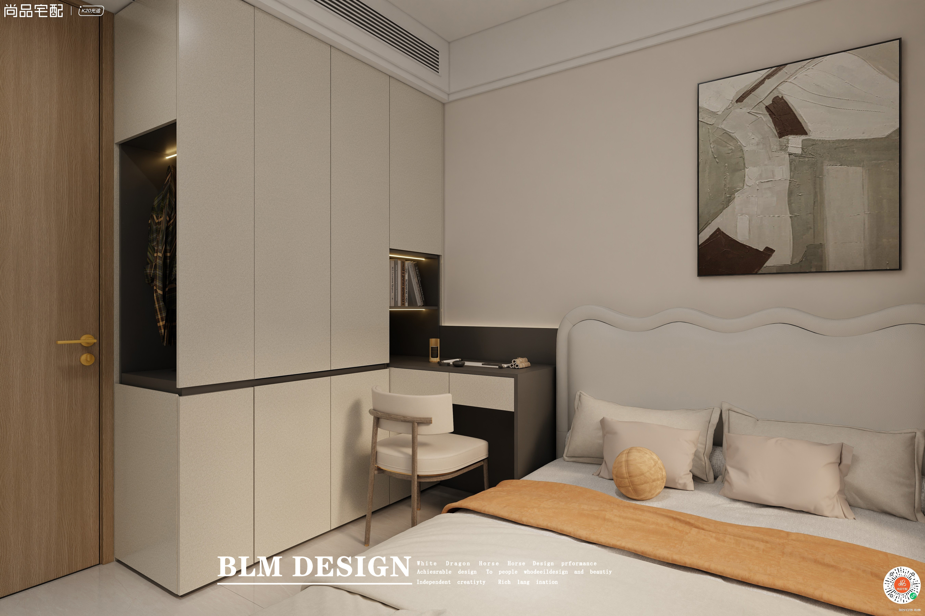 意式轻奢效果图案例[ID: 116343892]_建e效果图