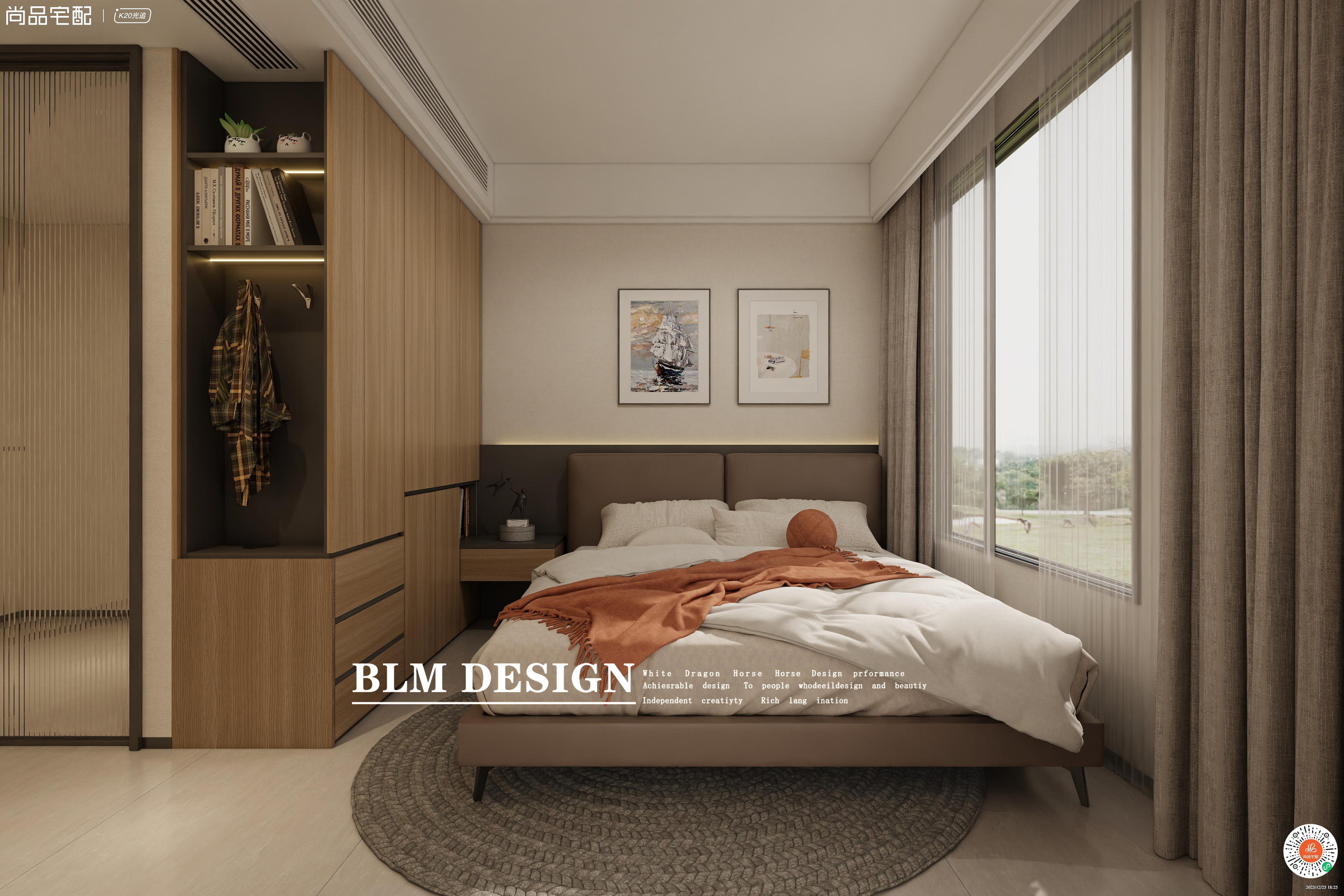 意式轻奢效果图案例[ID: 116343892]_建e效果图