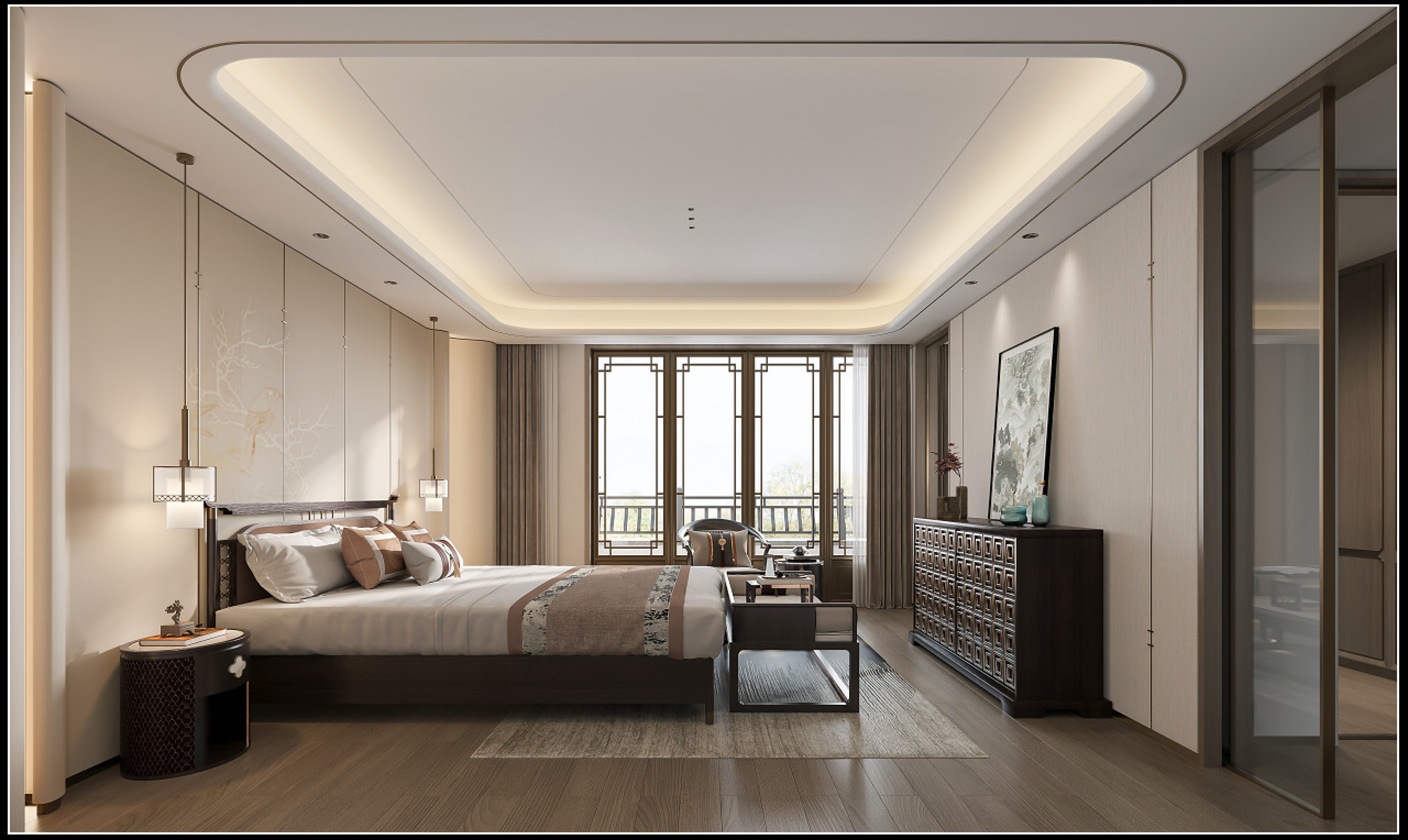 筋斗云效果图 家装别墅[ID: 116278457]_建e效果图