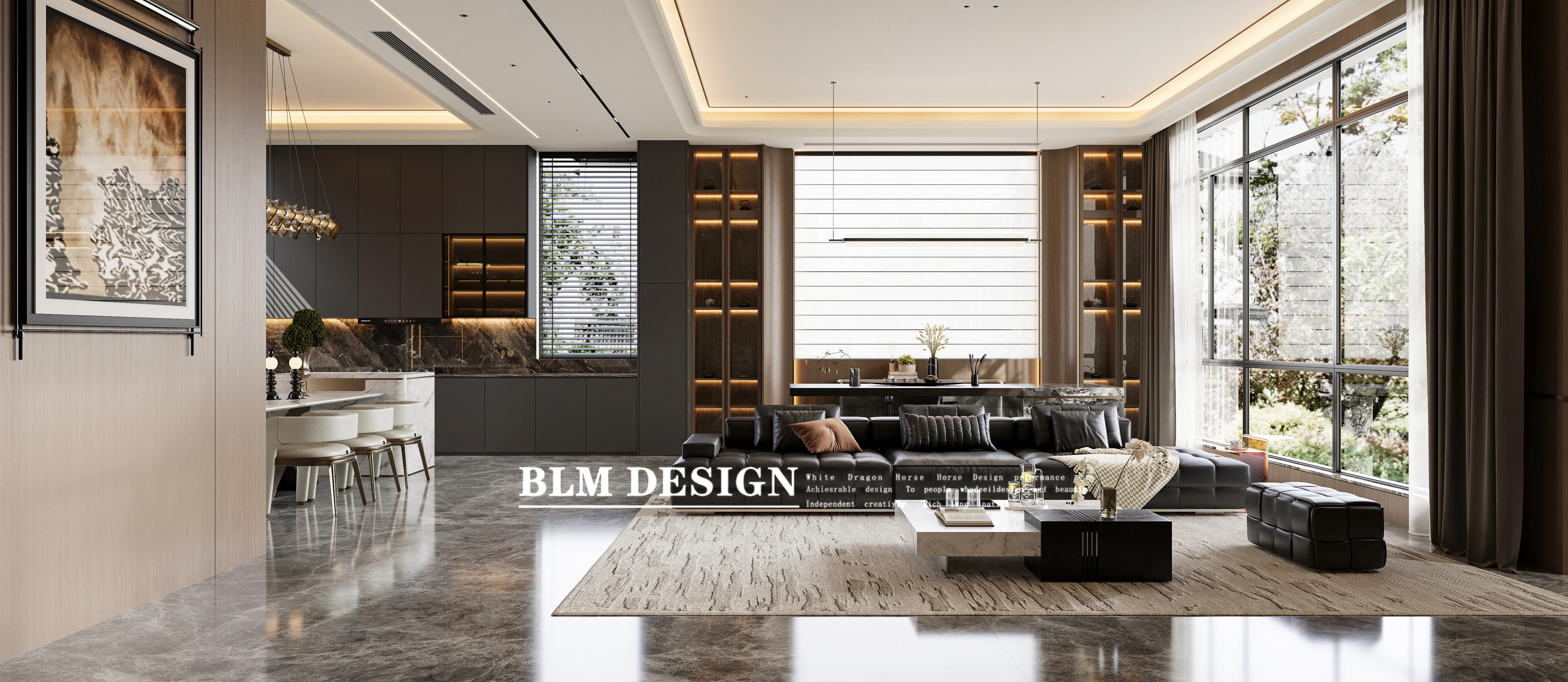 现代轻奢效果图案例[ID: 116278315]_建e效果图