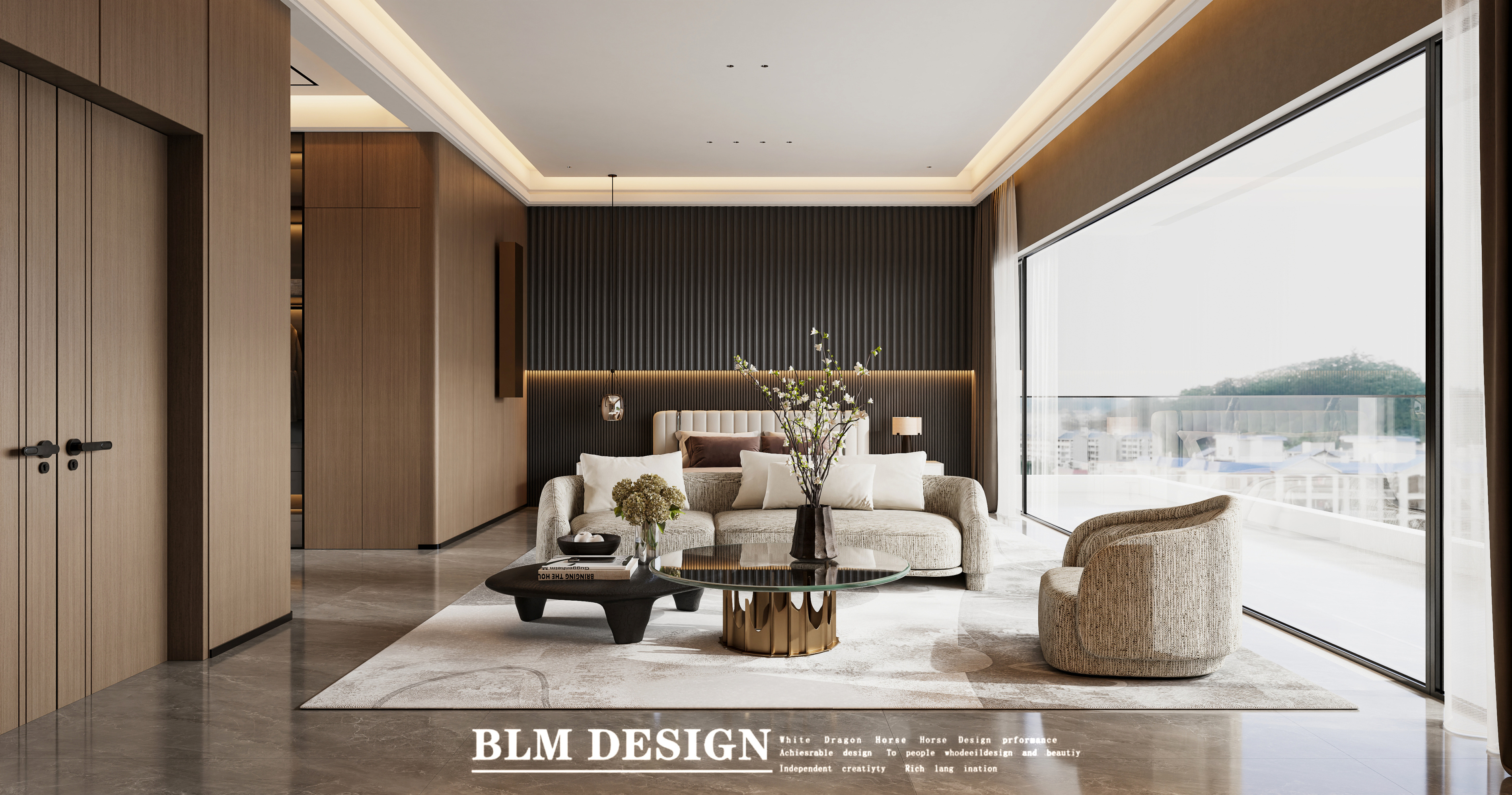 现代轻奢效果图案例[ID: 116278315]_建e效果图