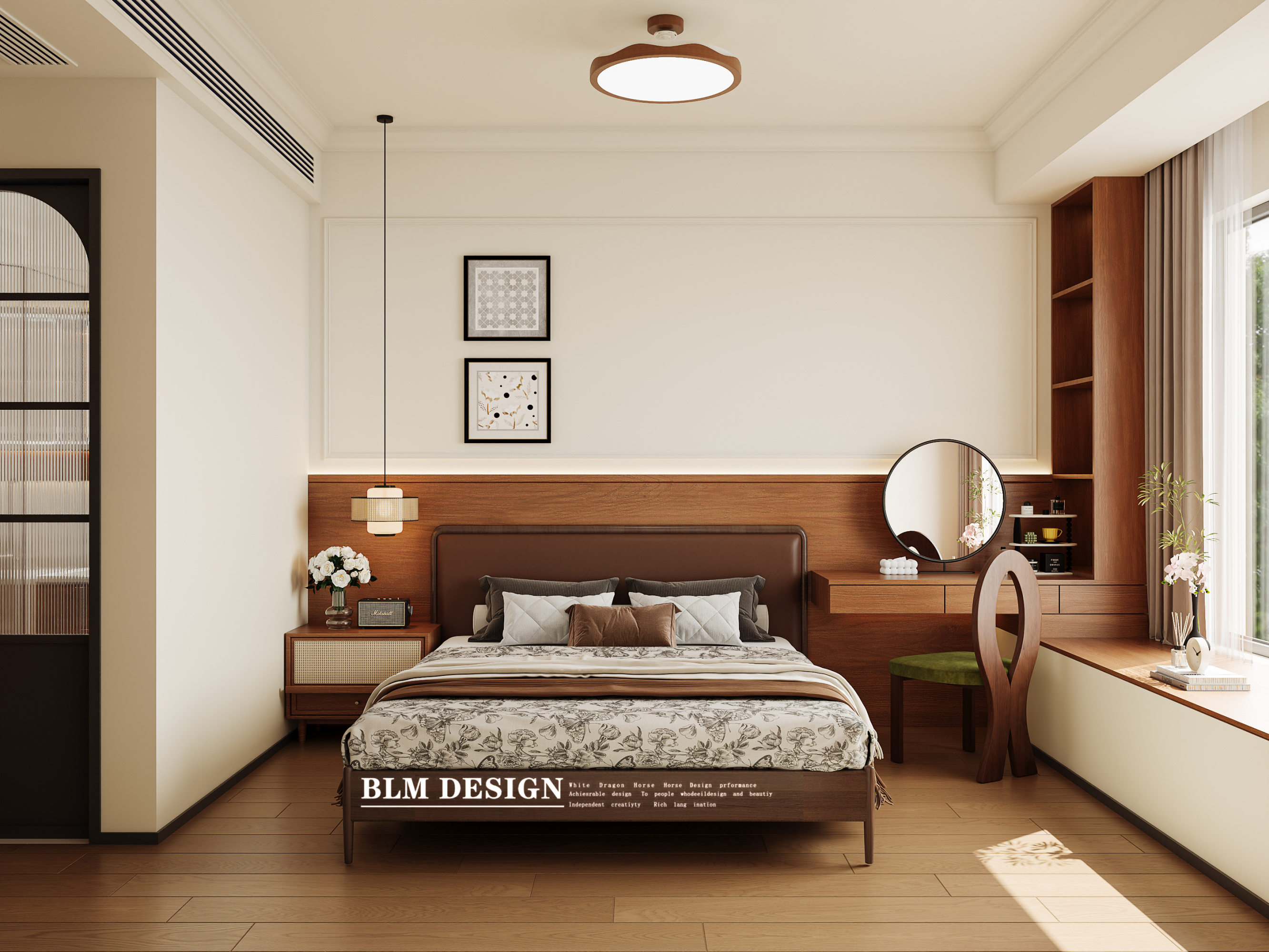 中古风——白龙马效果图[ID: 116278363]_建e效果图