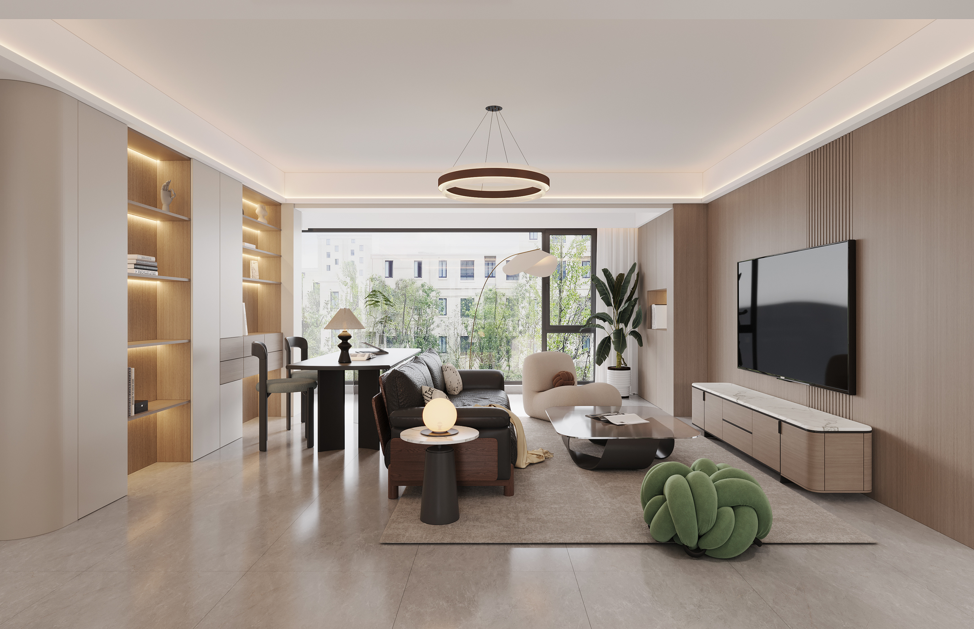 意式家装[ID: 116278284]_建e效果图