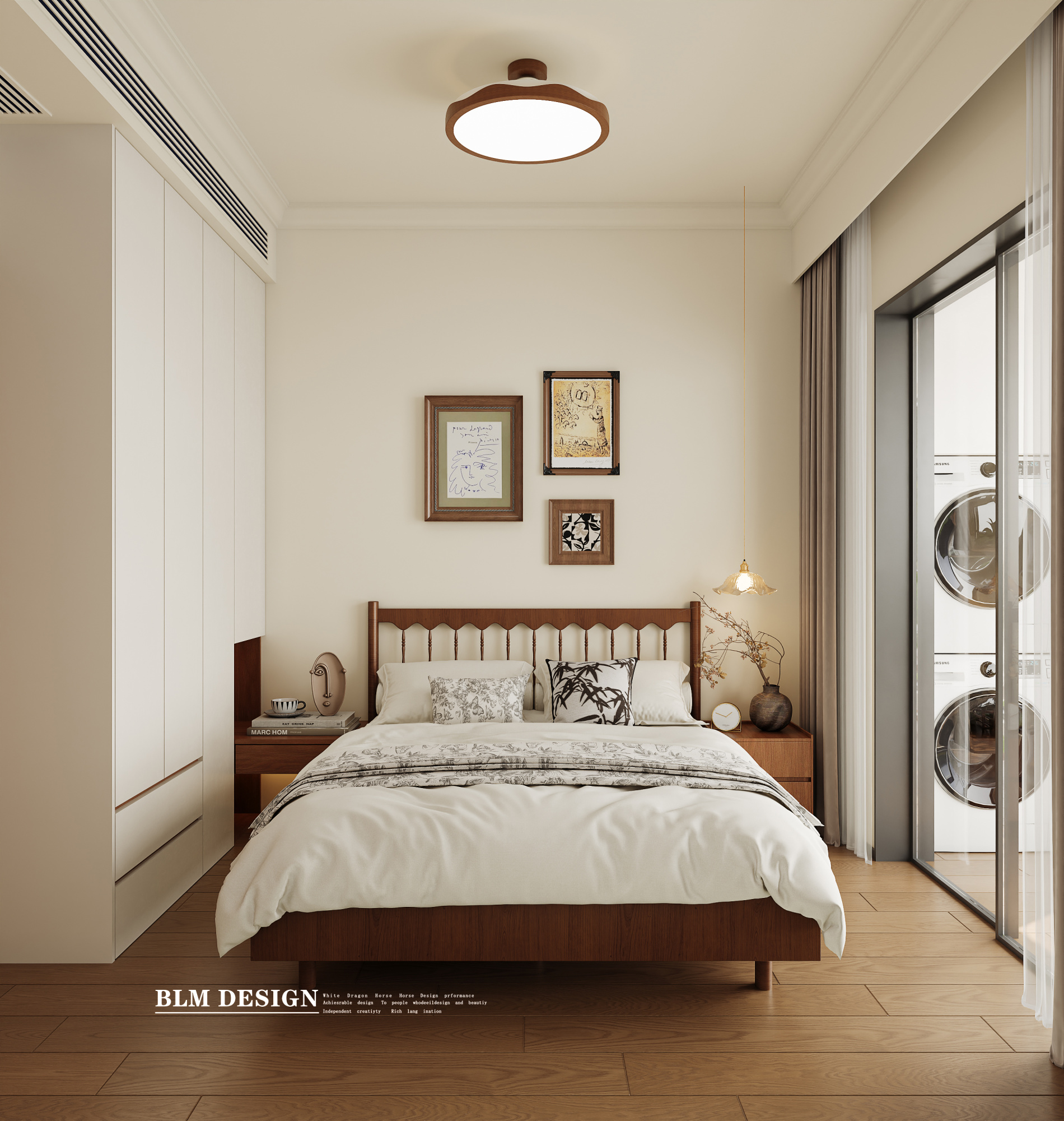 中古风-白龙马效果图[ID: 116278396]_建e效果图