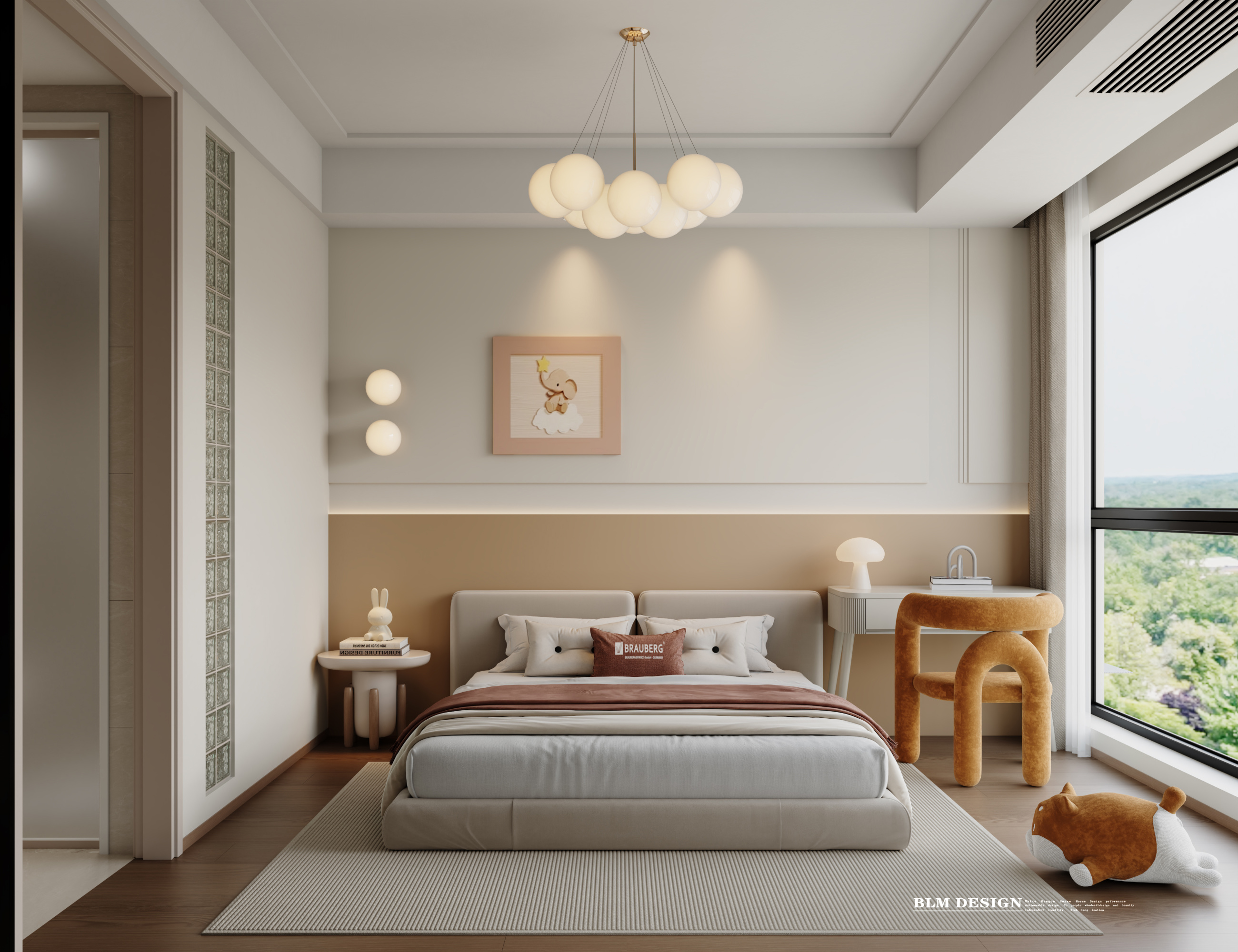 现代--白龙马效果图[ID: 116278462]_建e效果图