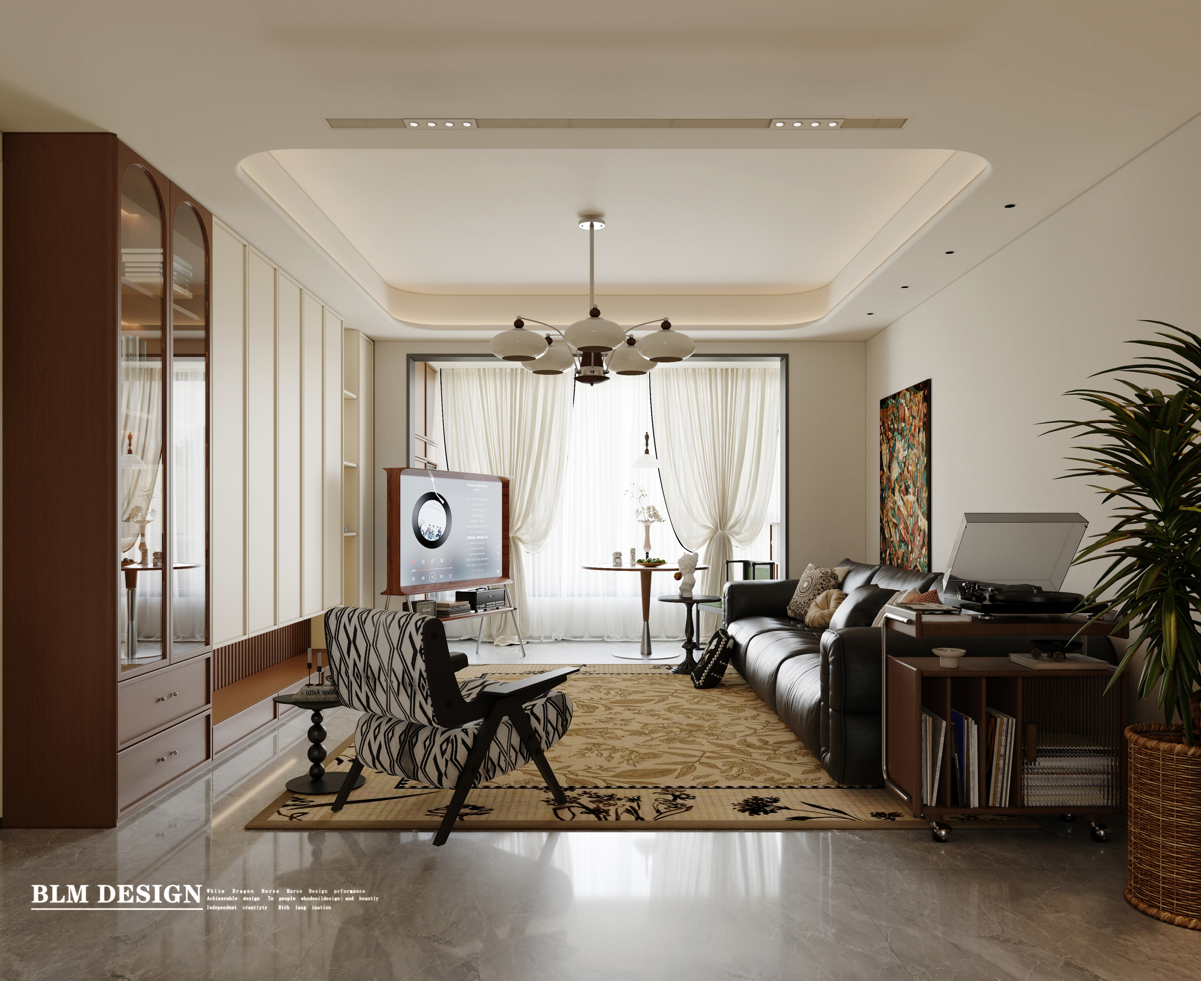 法式中古——白龙马效果图[ID: 115950709]_建e效果图
